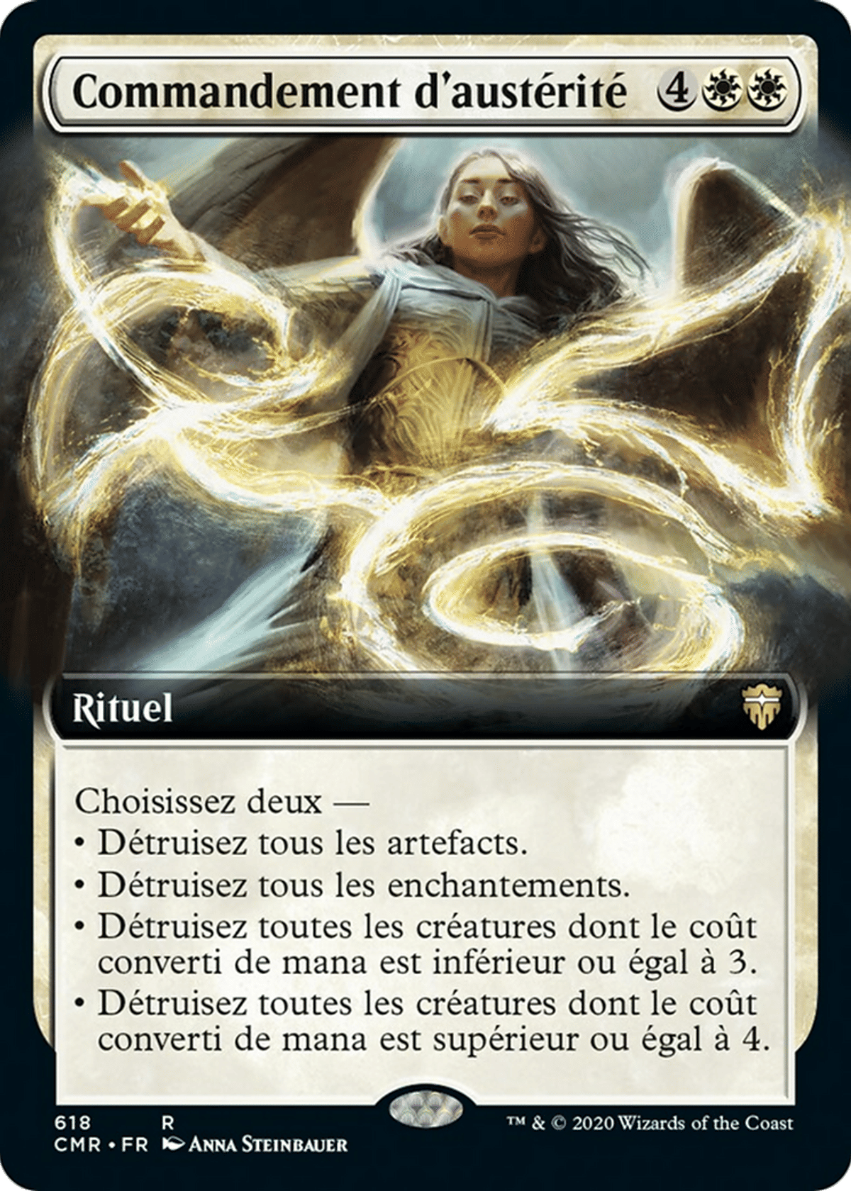 Commandement d'austérité from Commander Legends - Magic: The Gathering