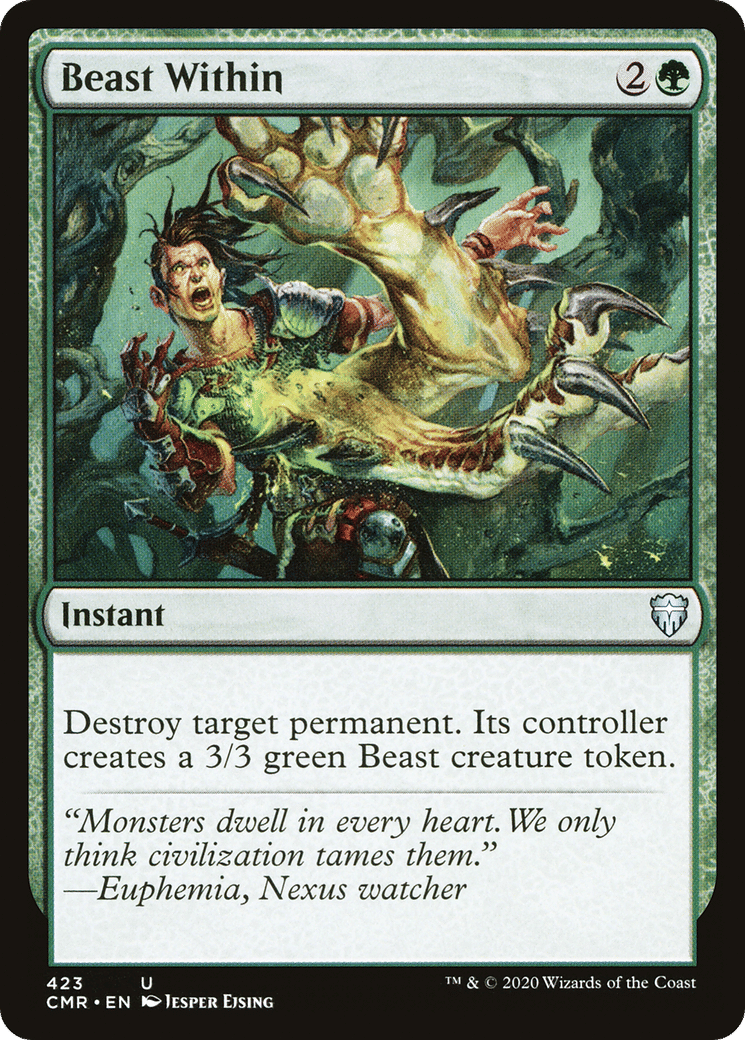 Beast Within — Commander Legends — Magic: The Gathering