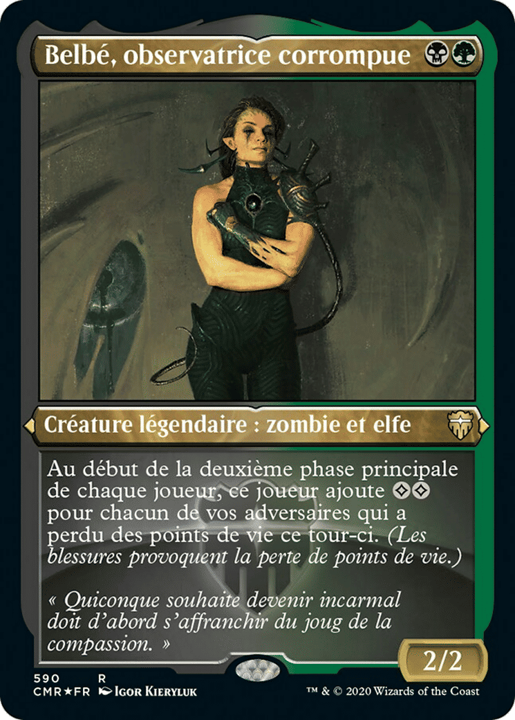 Belbé, observatrice corrompue — Commander Legends — Magic: The Gathering