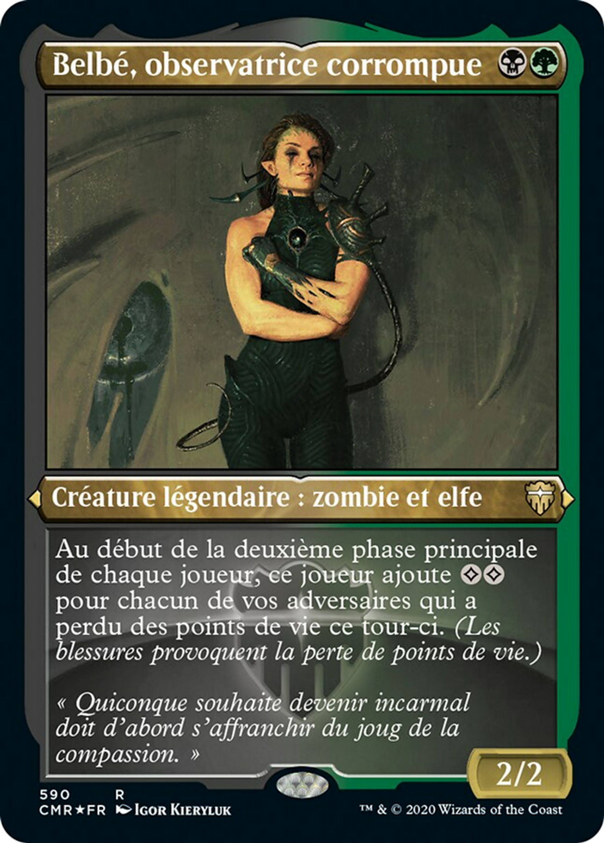 Belbé, observatrice corrompue — Commander Legends — Magic: The Gathering