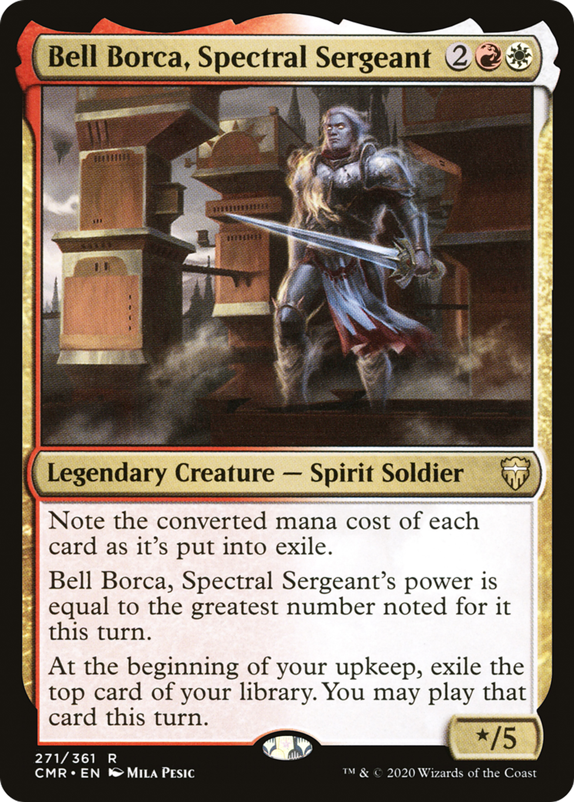 Bell Borca, Spectral Sergeant — Commander Legends — Magic: The Gathering