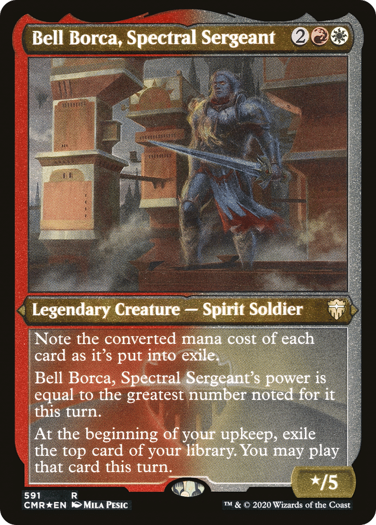 Bell Borca, Spectral Sergeant — Commander Legends — Magic: The Gathering