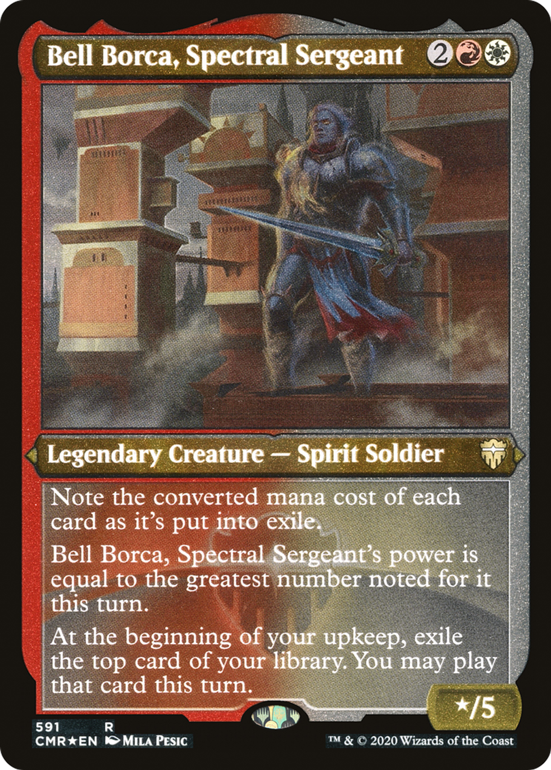 Bell Borca, sergent spectral — Commander Legends — Magic: The Gathering