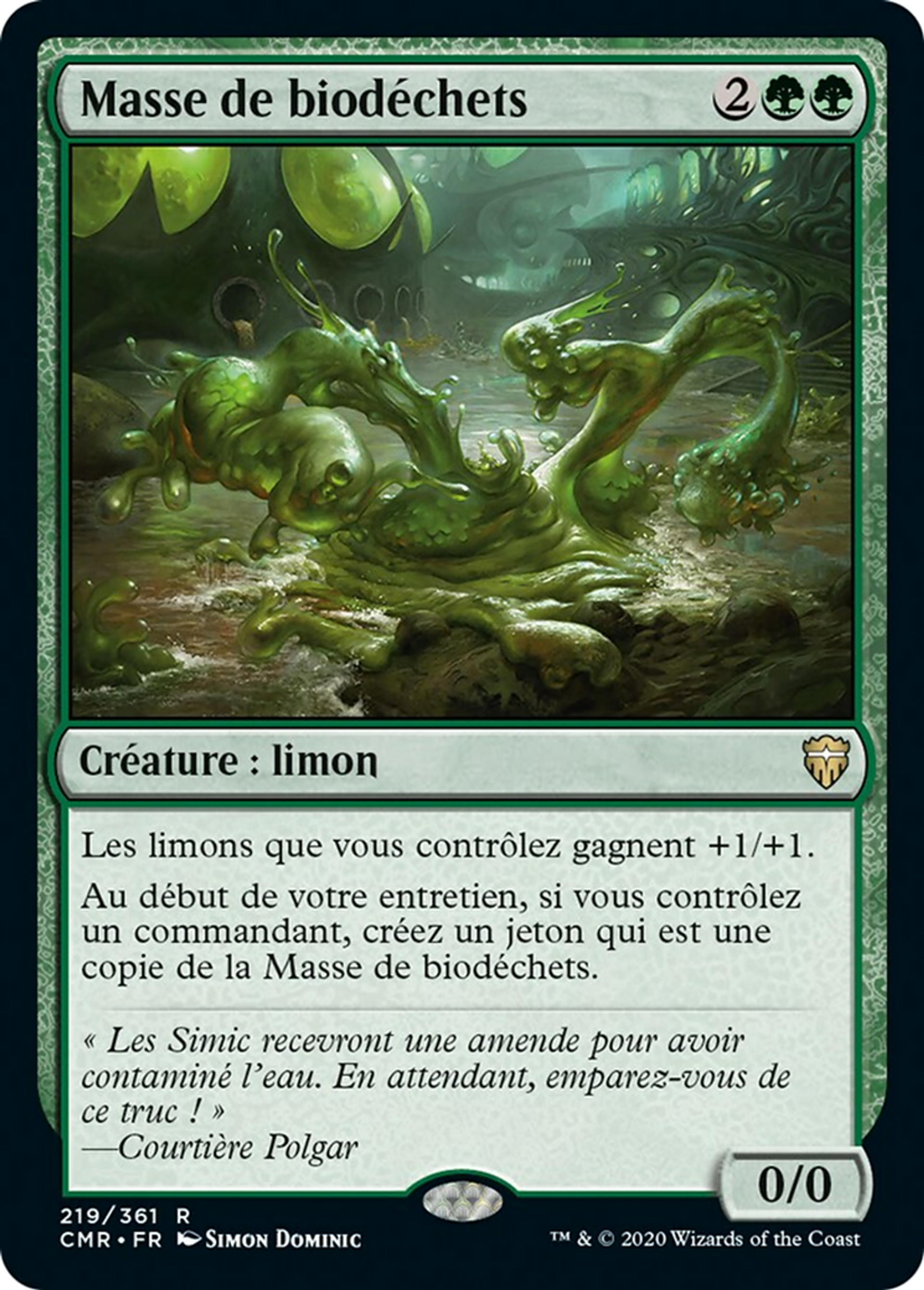 Masse de biodéchets — Commander Legends — Magic: The Gathering