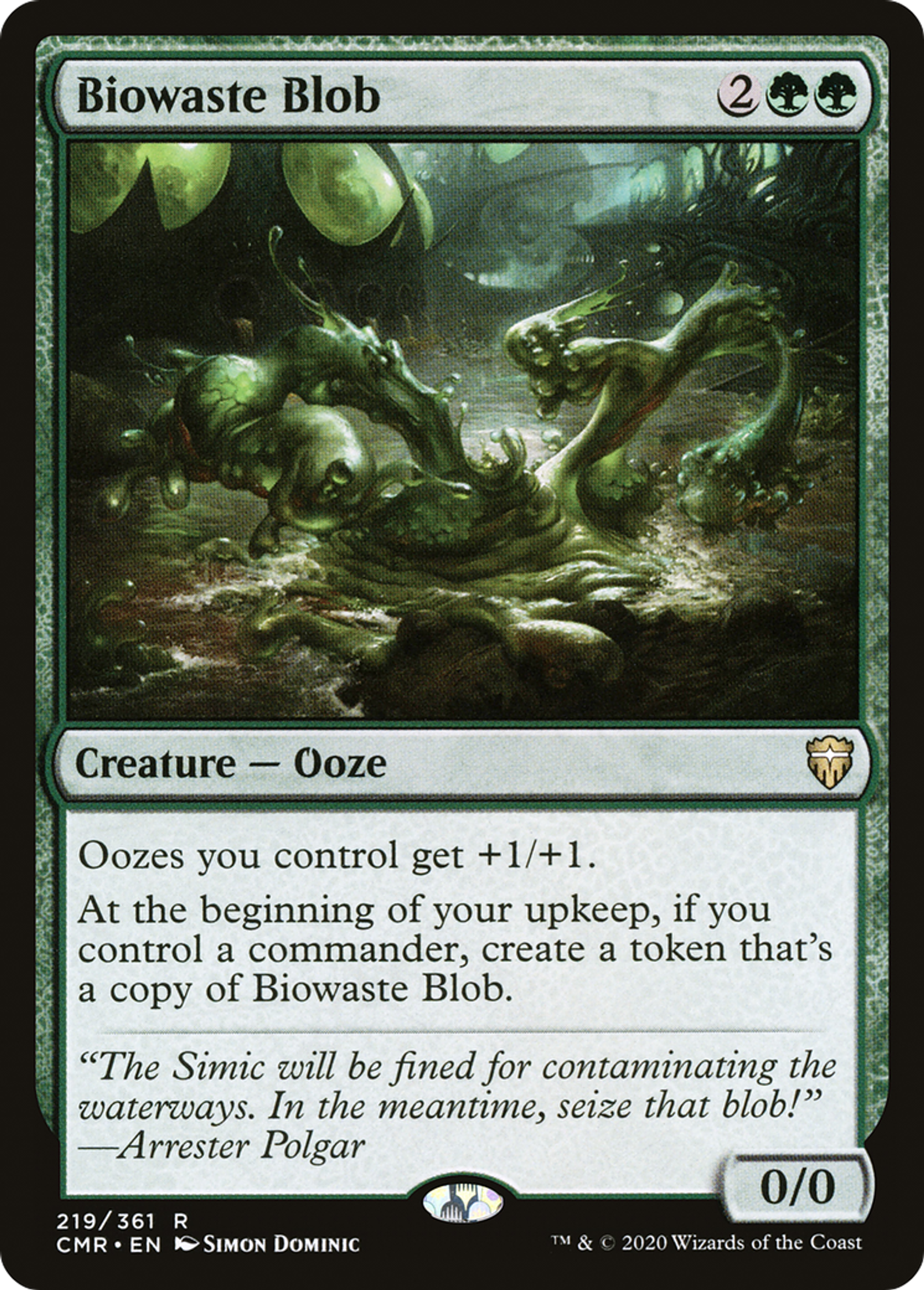 Masse de biodéchets — Commander Legends — Magic: The Gathering