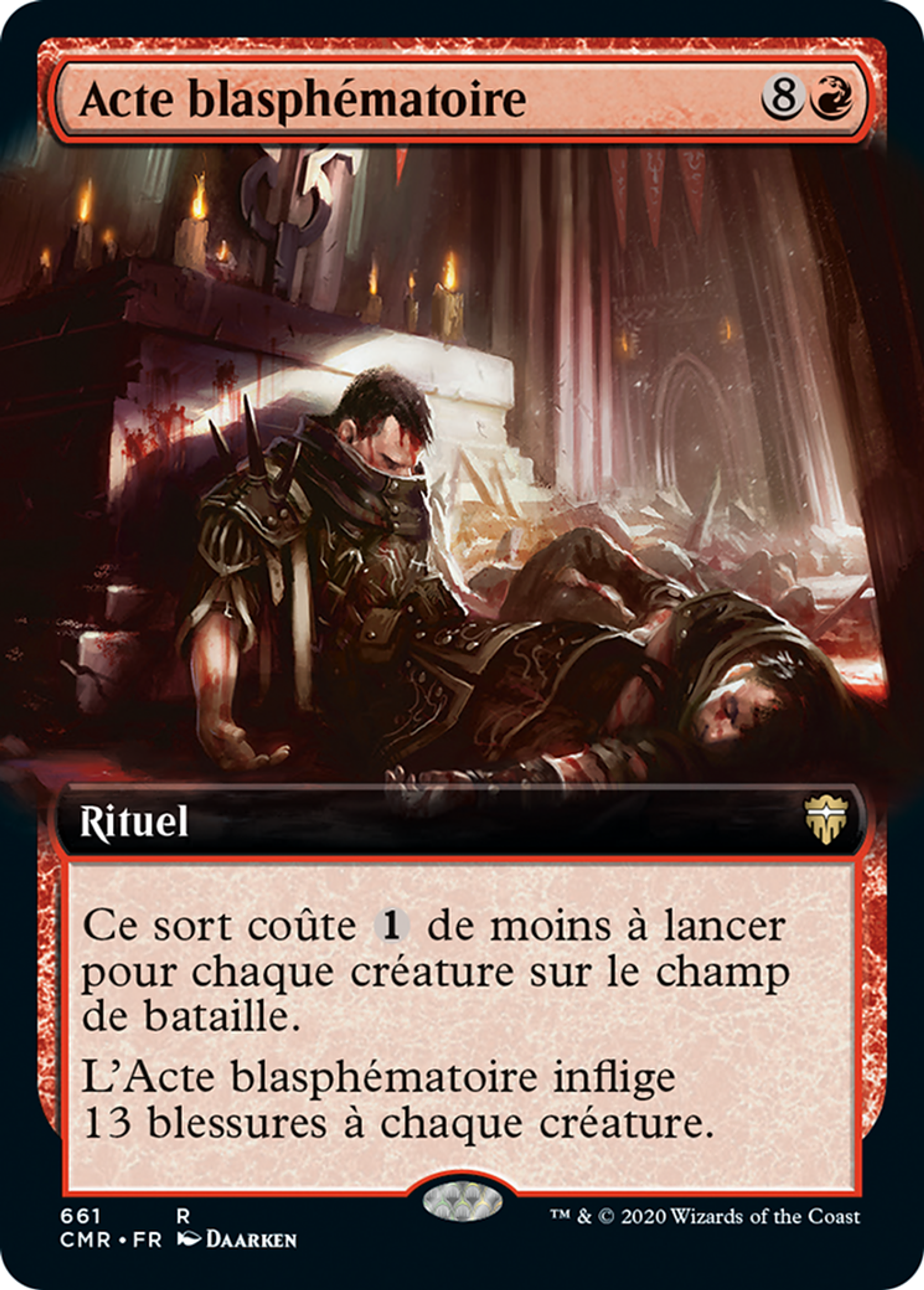 Acte blasphématoire — Commander Legends — Magic: The Gathering