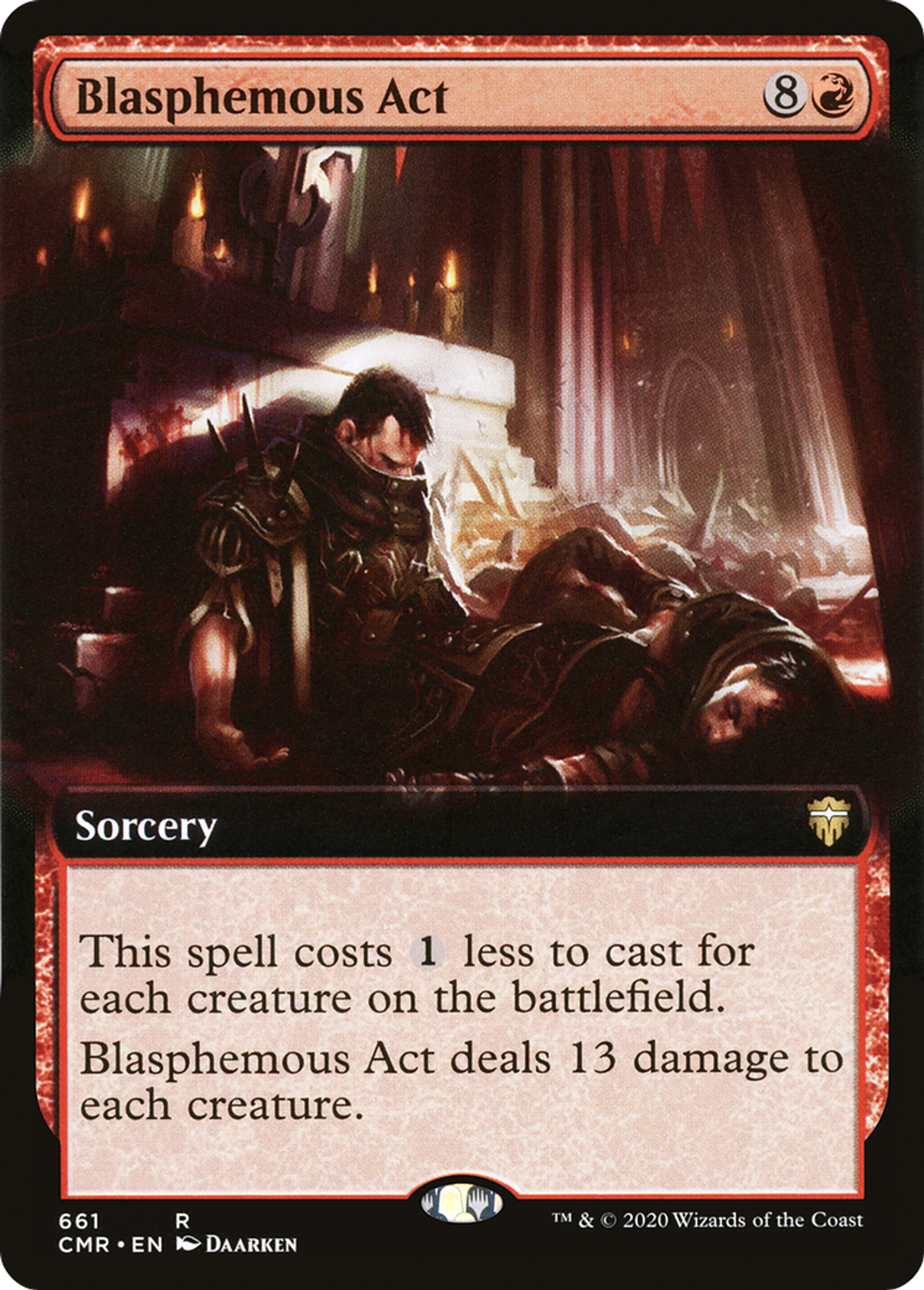 Acte blasphématoire — Commander Legends — Magic: The Gathering