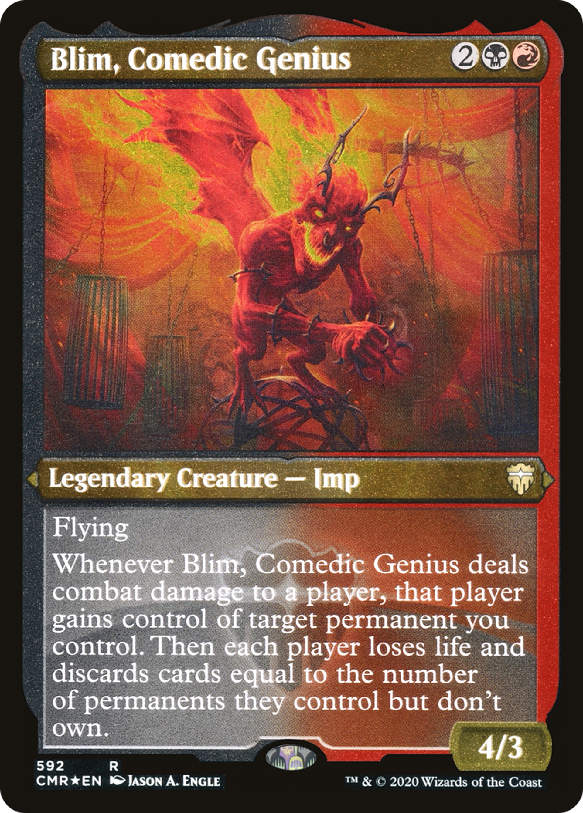 Blim, génie de la comédie — Commander Legends — Magic: The Gathering