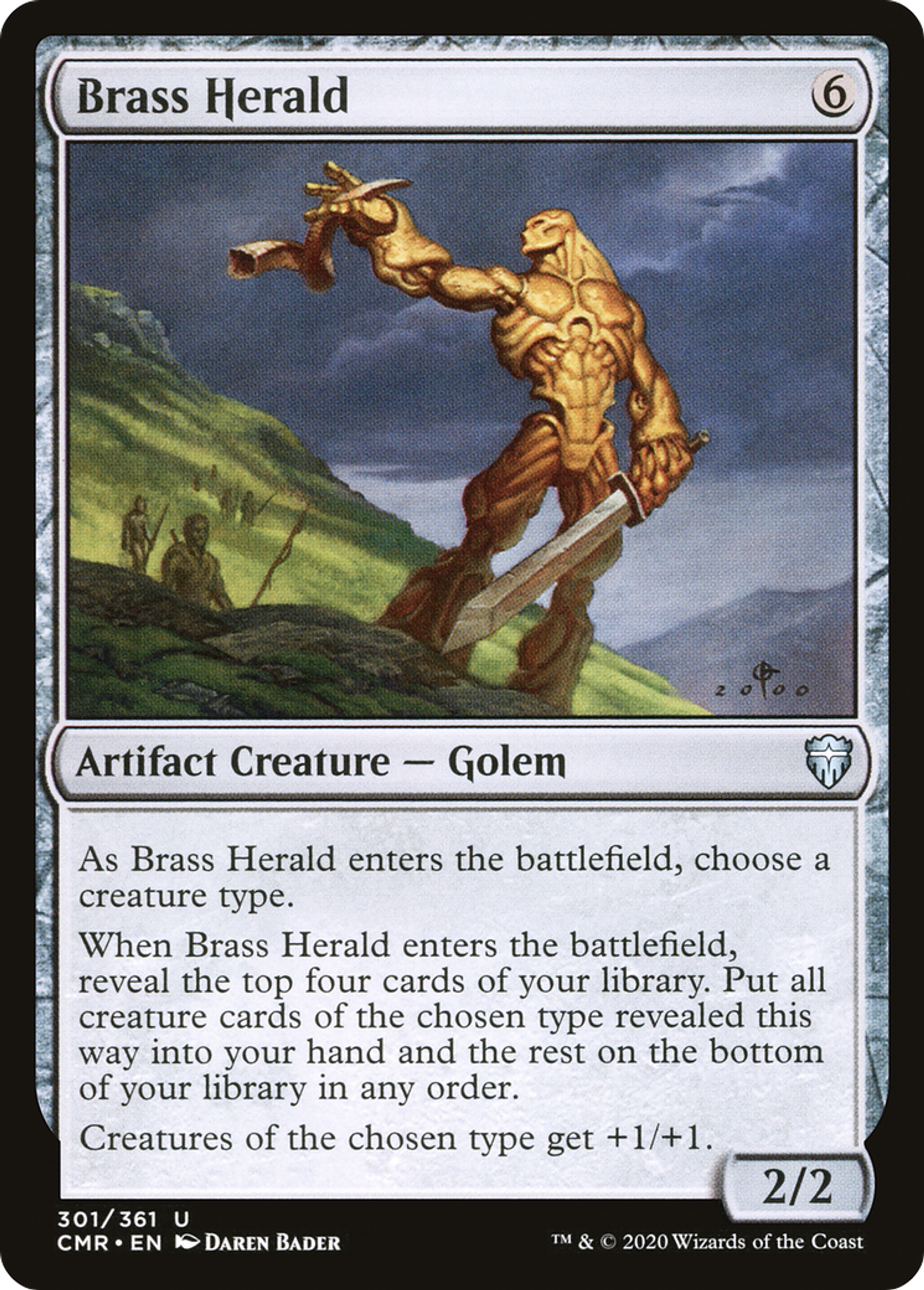 Brass Herald — Commander Legends — Magic: The Gathering