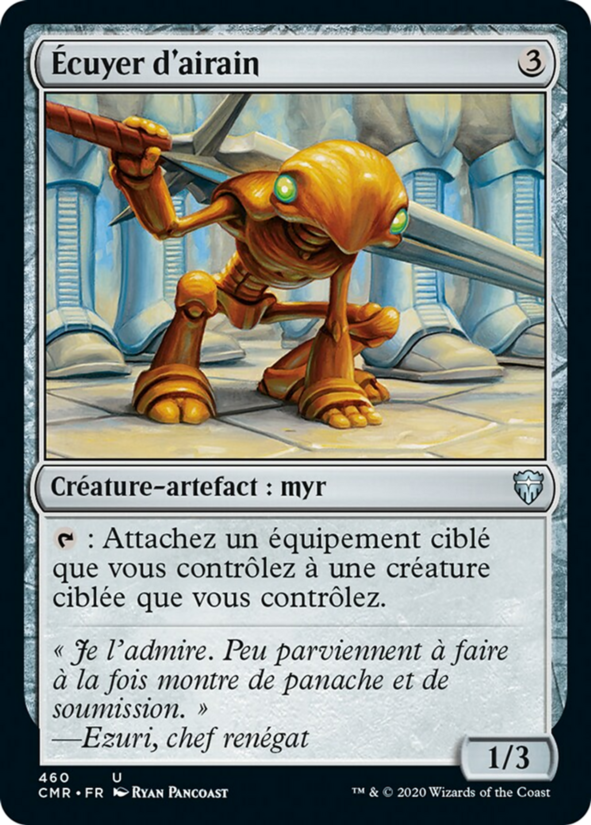 Écuyer d'airain — Commander Legends — Magic: The Gathering
