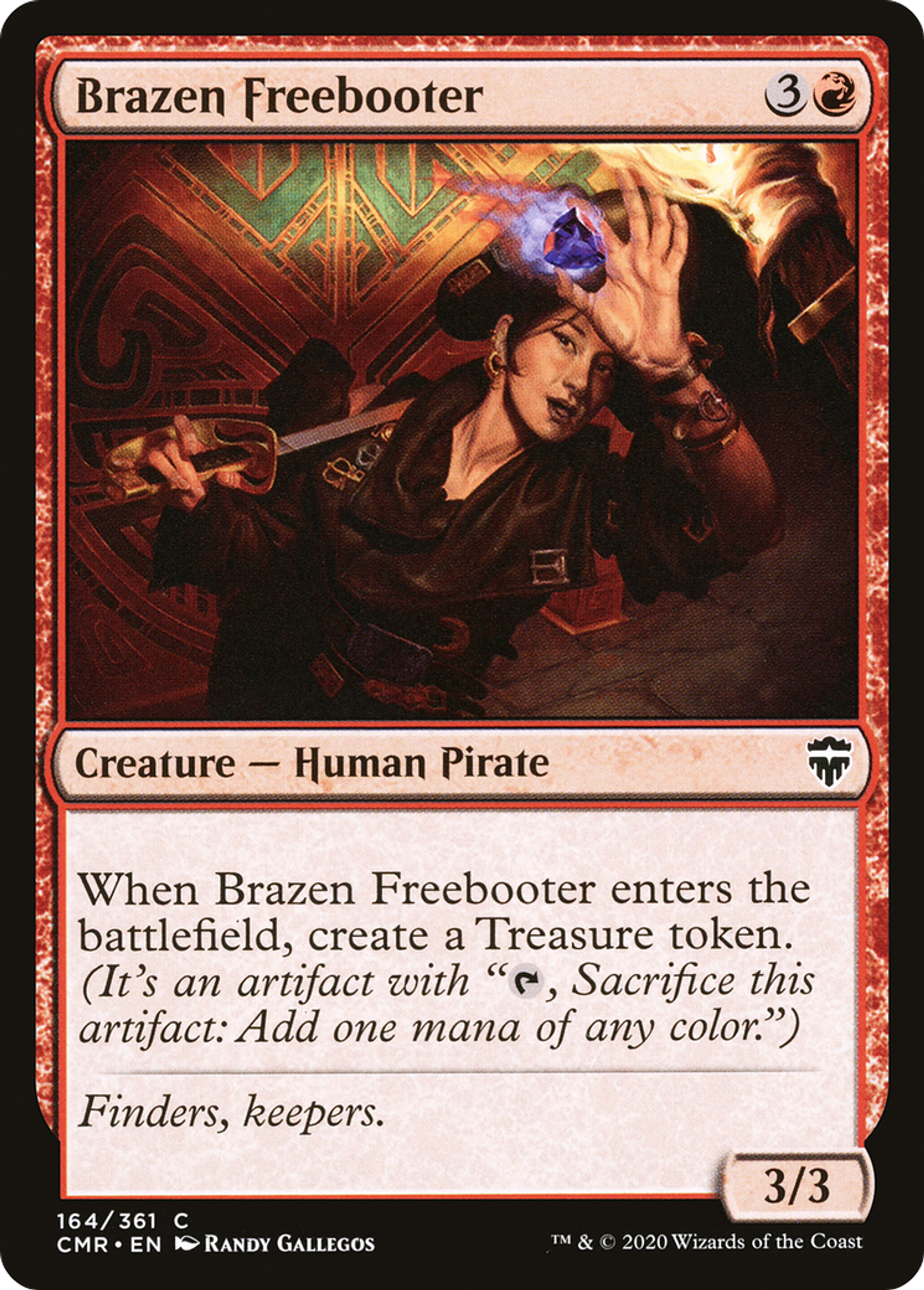Brazen Freebooter — Commander Legends — Magic: The Gathering