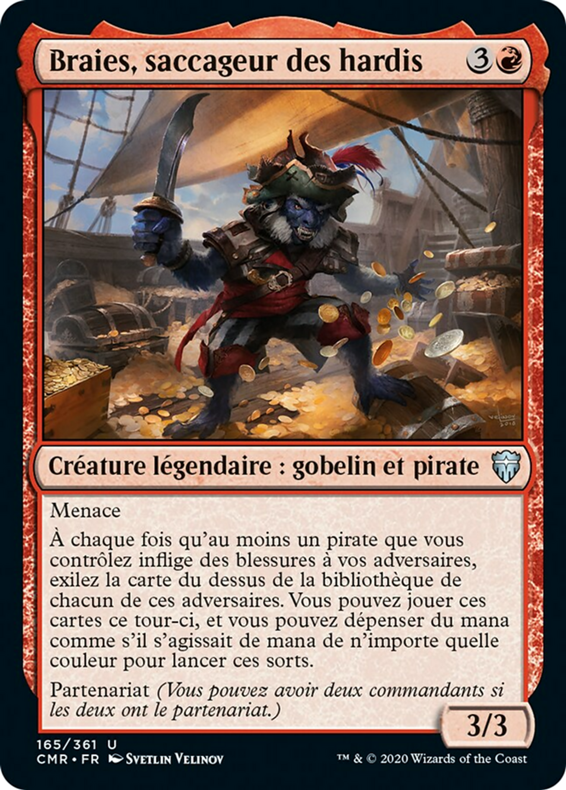 Braies, saccageur des hardis — Commander Legends — Magic: The Gathering