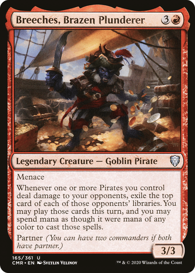 Breeches, Brazen Plunderer — Commander Legends — Magic: The Gathering