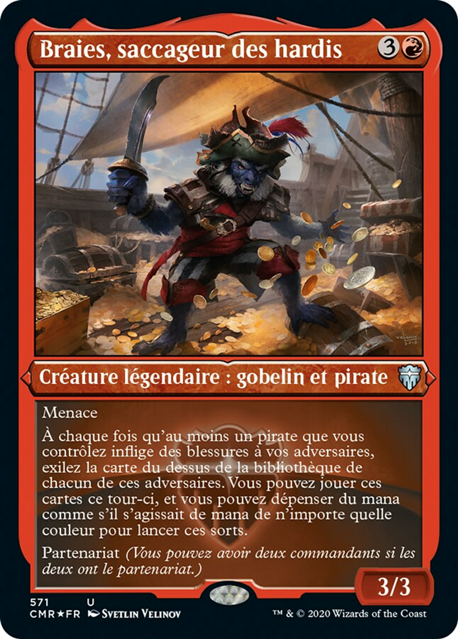 Braies, saccageur des hardis — Commander Legends — Magic: The Gathering