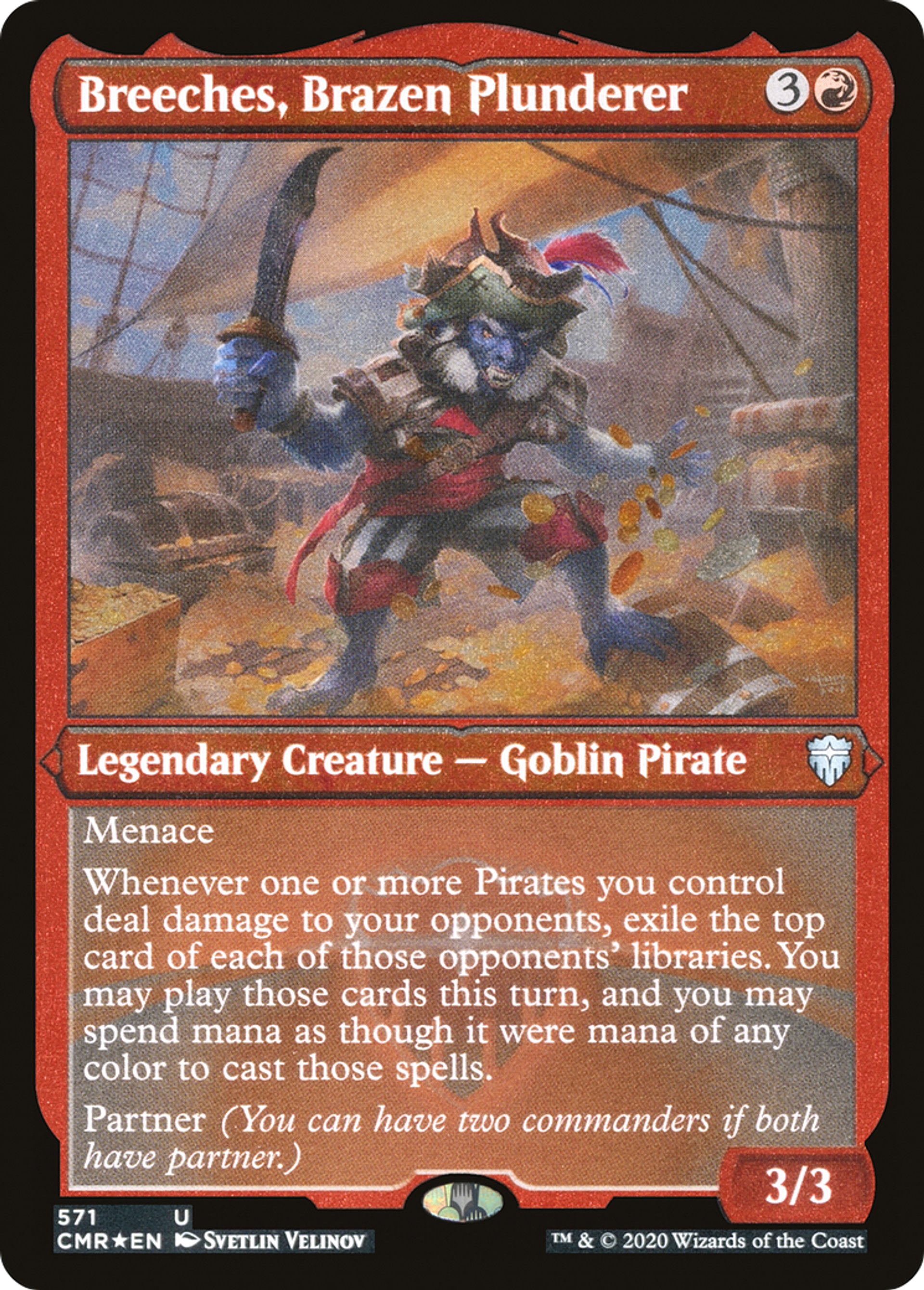 Braies, saccageur des hardis — Commander Legends — Magic: The Gathering