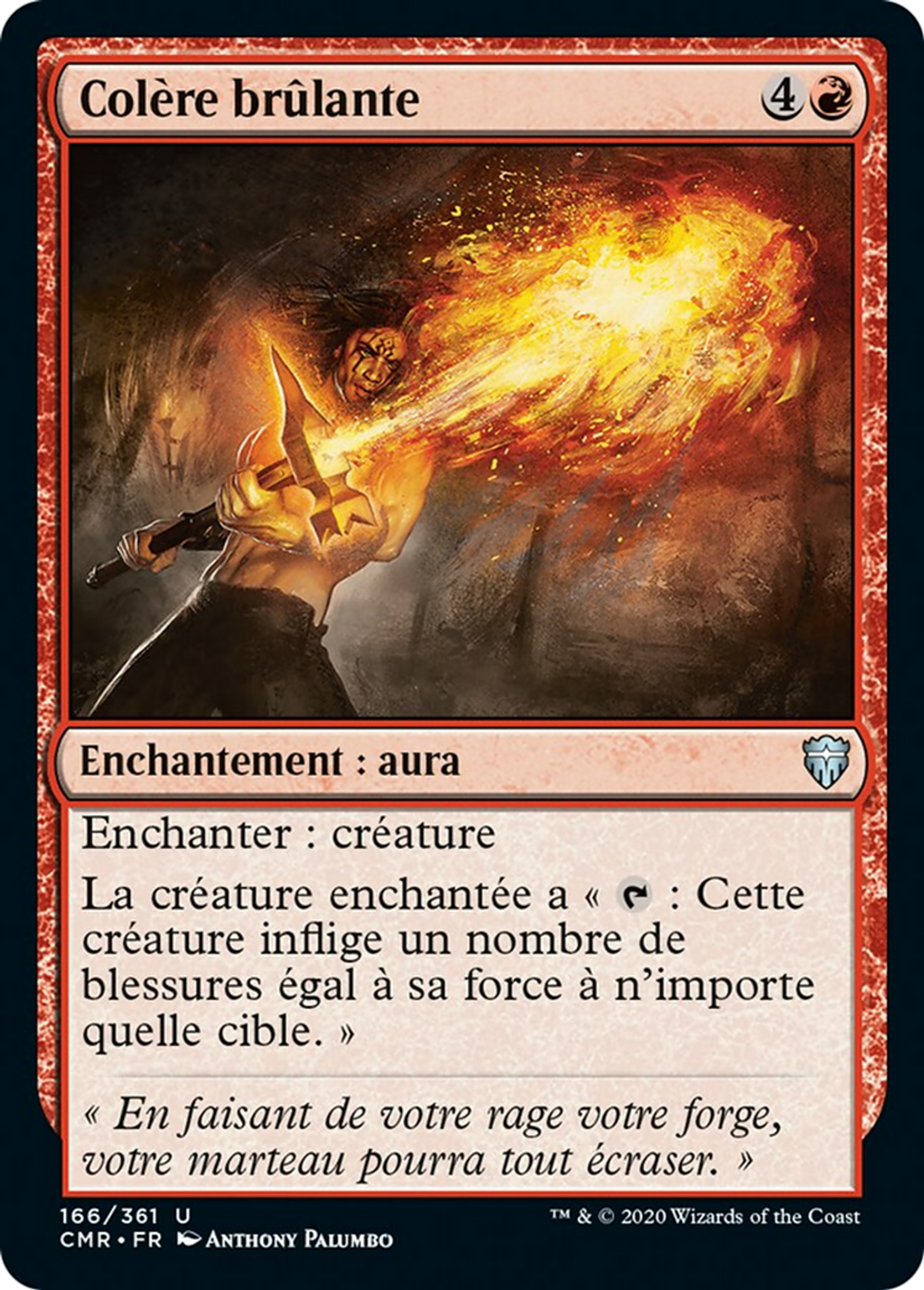 Colère brûlante — Commander Legends — Magic: The Gathering