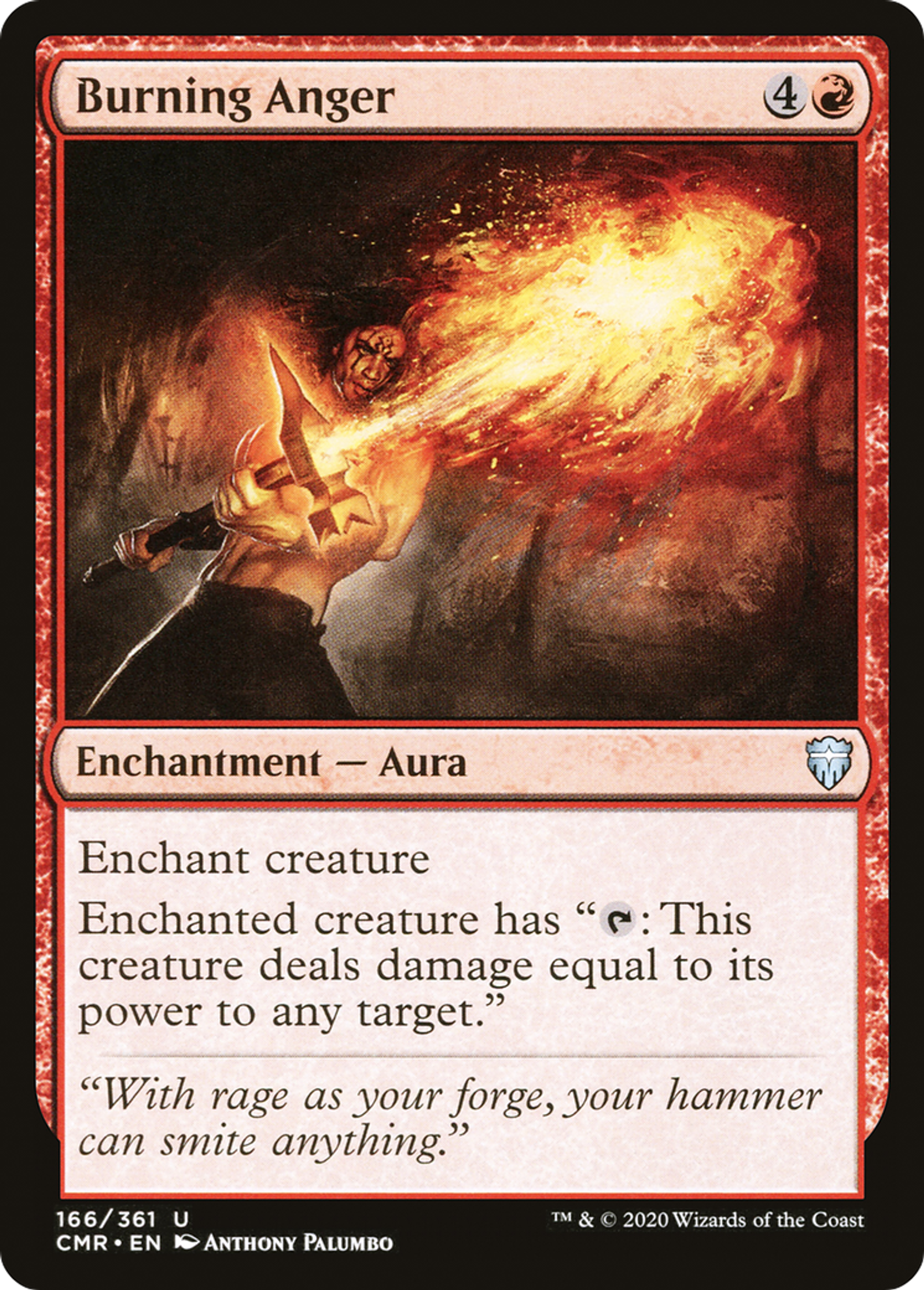 Burning Anger — Commander Legends — Magic: The Gathering