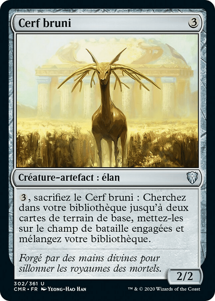 Cerf bruni — Commander Legends — Magic: The Gathering