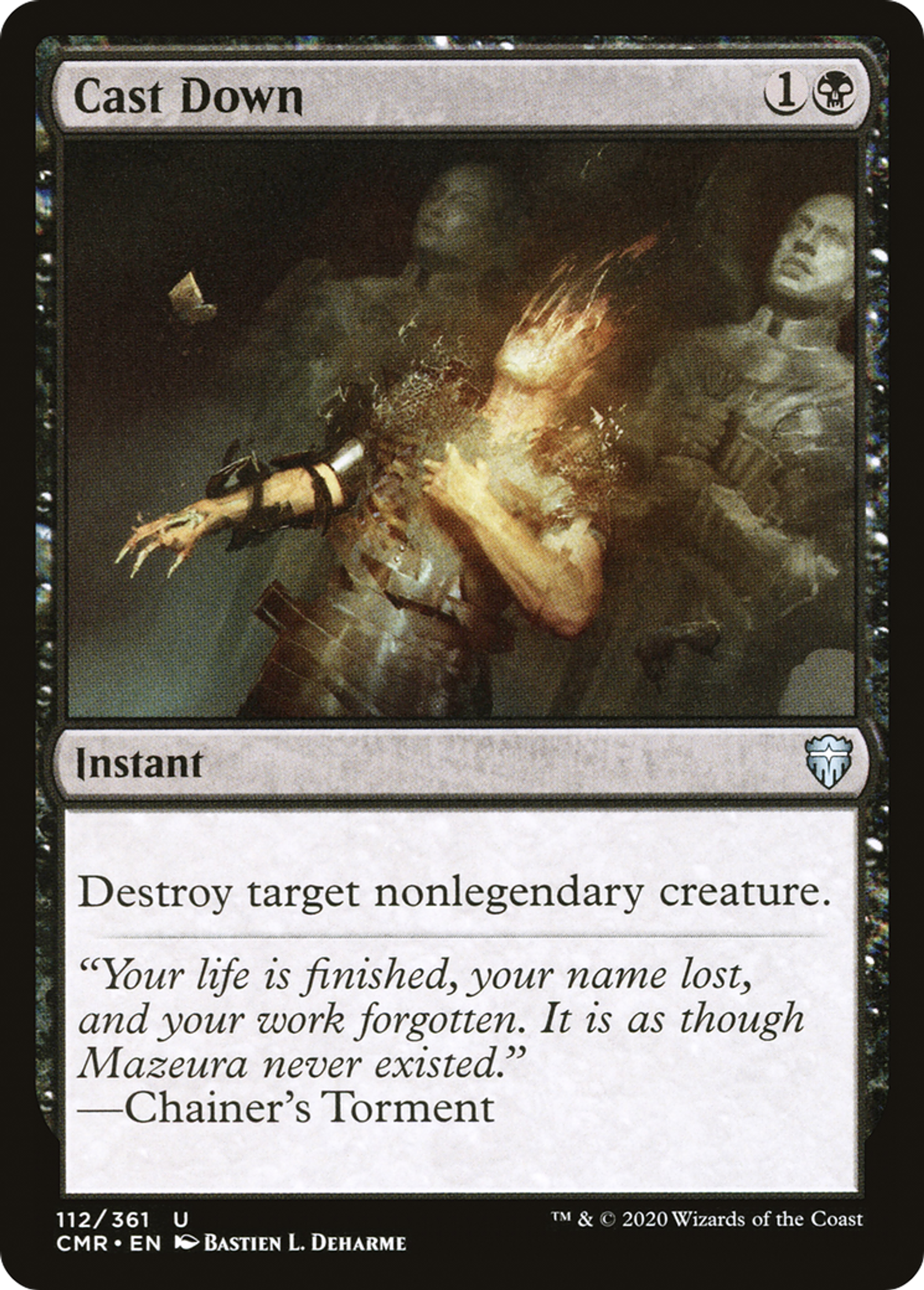 Cast Down — Commander Legends — Magic: The Gathering
