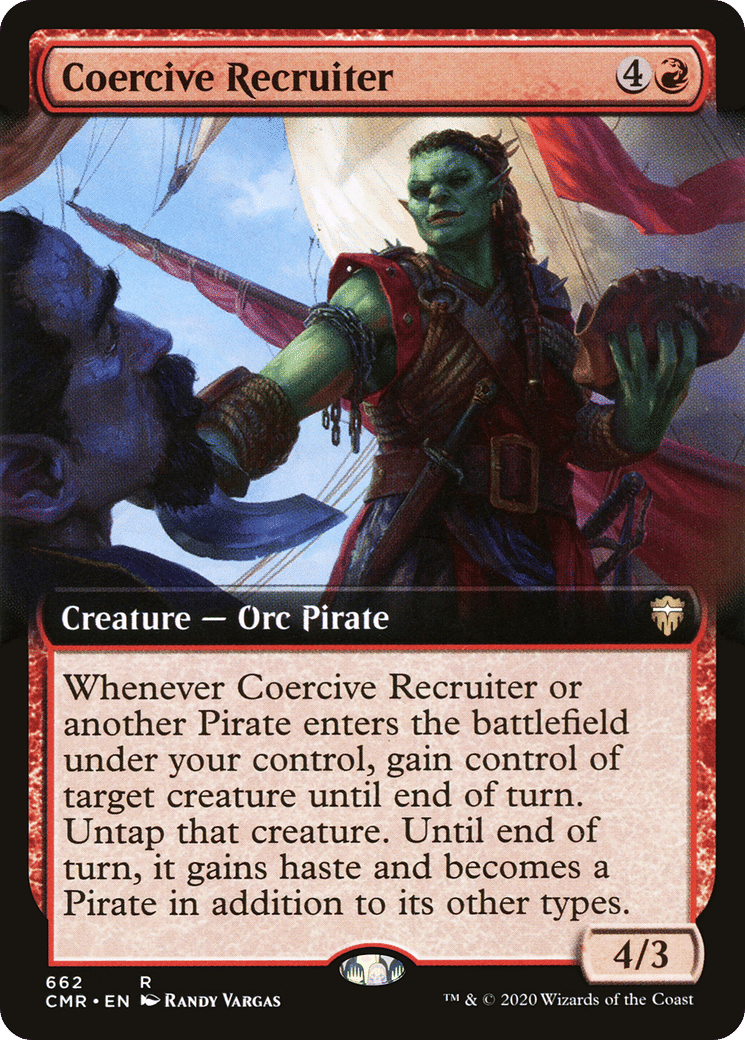 Coercive Recruiter — Commander Legends — Magic: The Gathering