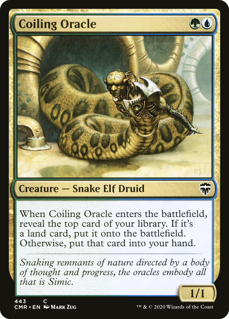 Coiling Oracle — Commander Legends — Magic: The Gathering