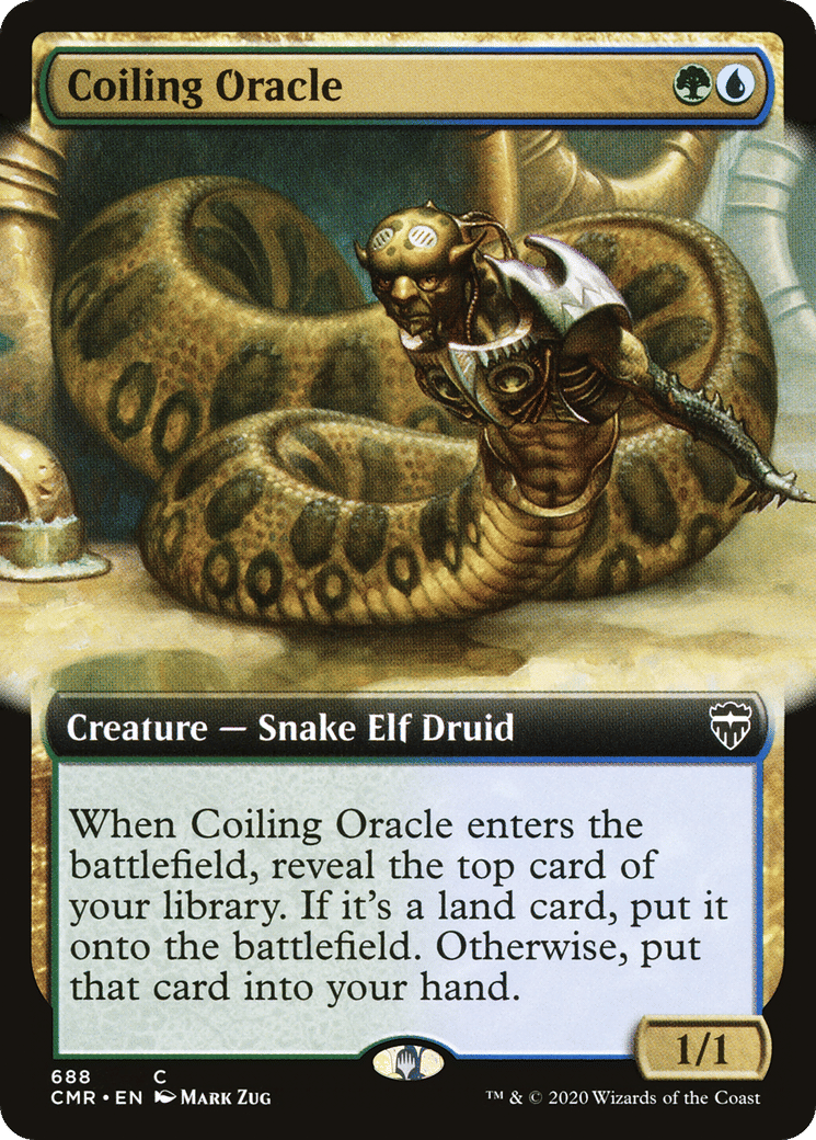 Coiling Oracle — Commander Legends — Magic: The Gathering