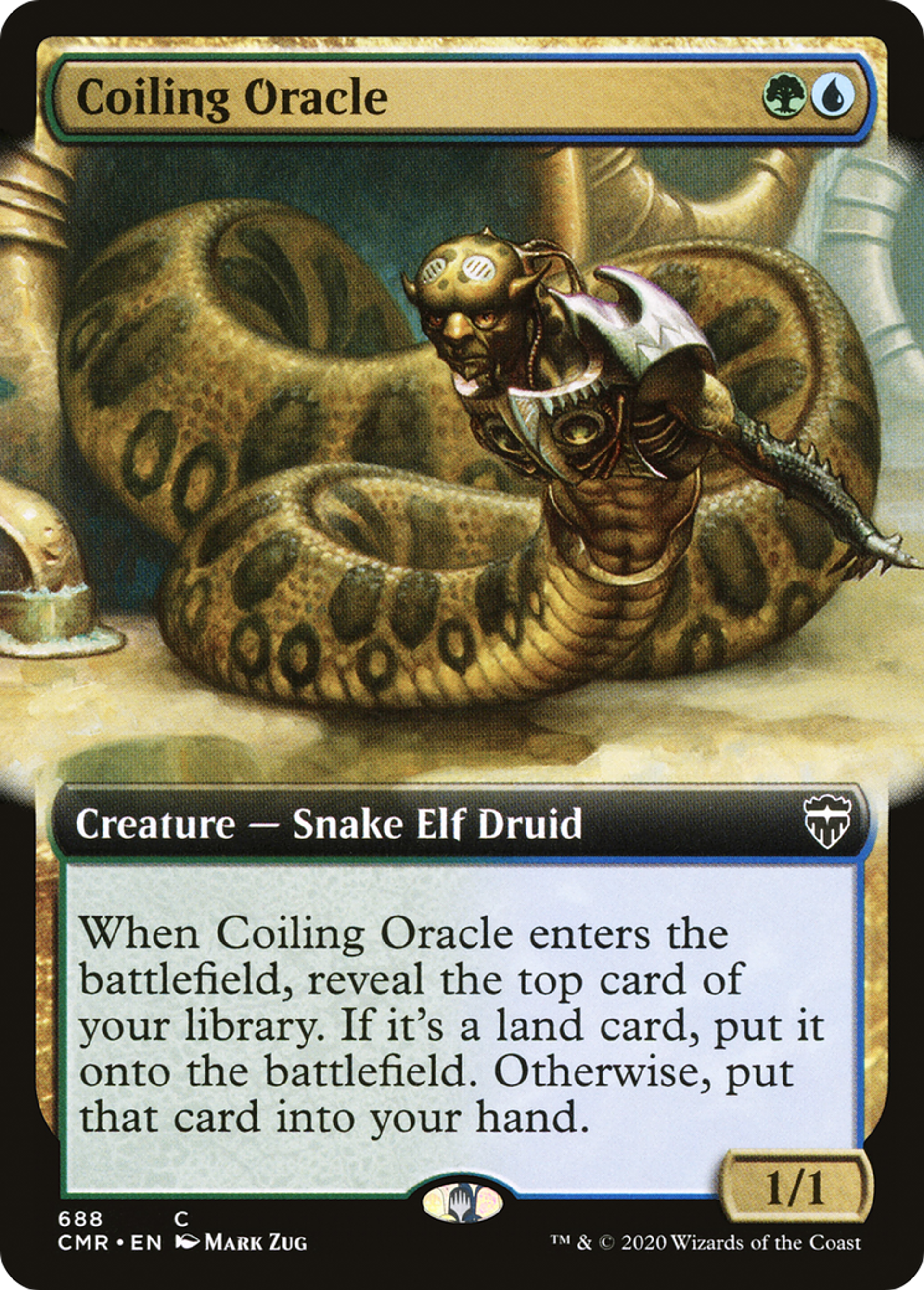 Coiling Oracle — Commander Legends — Magic: The Gathering