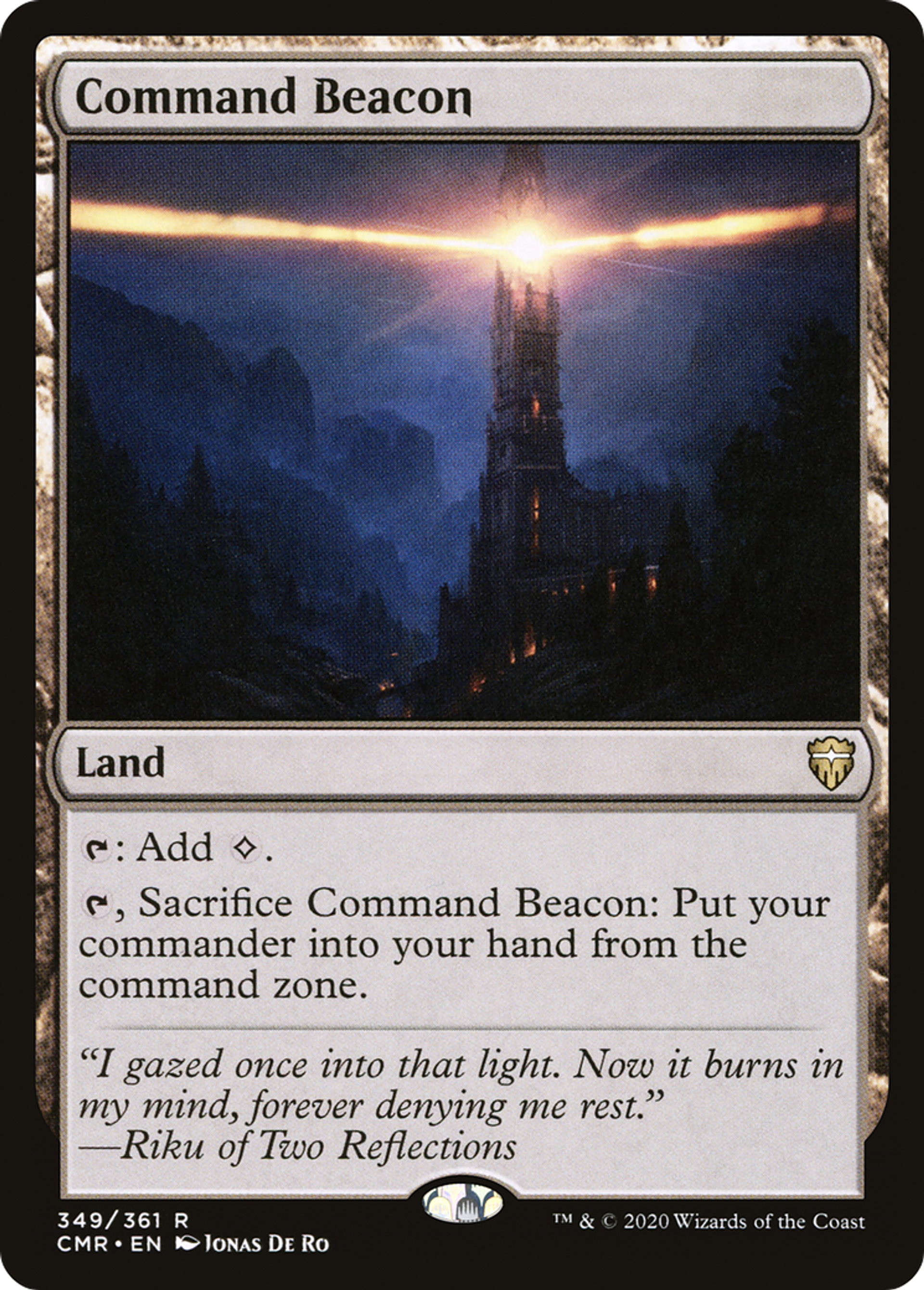 Command Beacon — Commander Legends — Magic: The Gathering