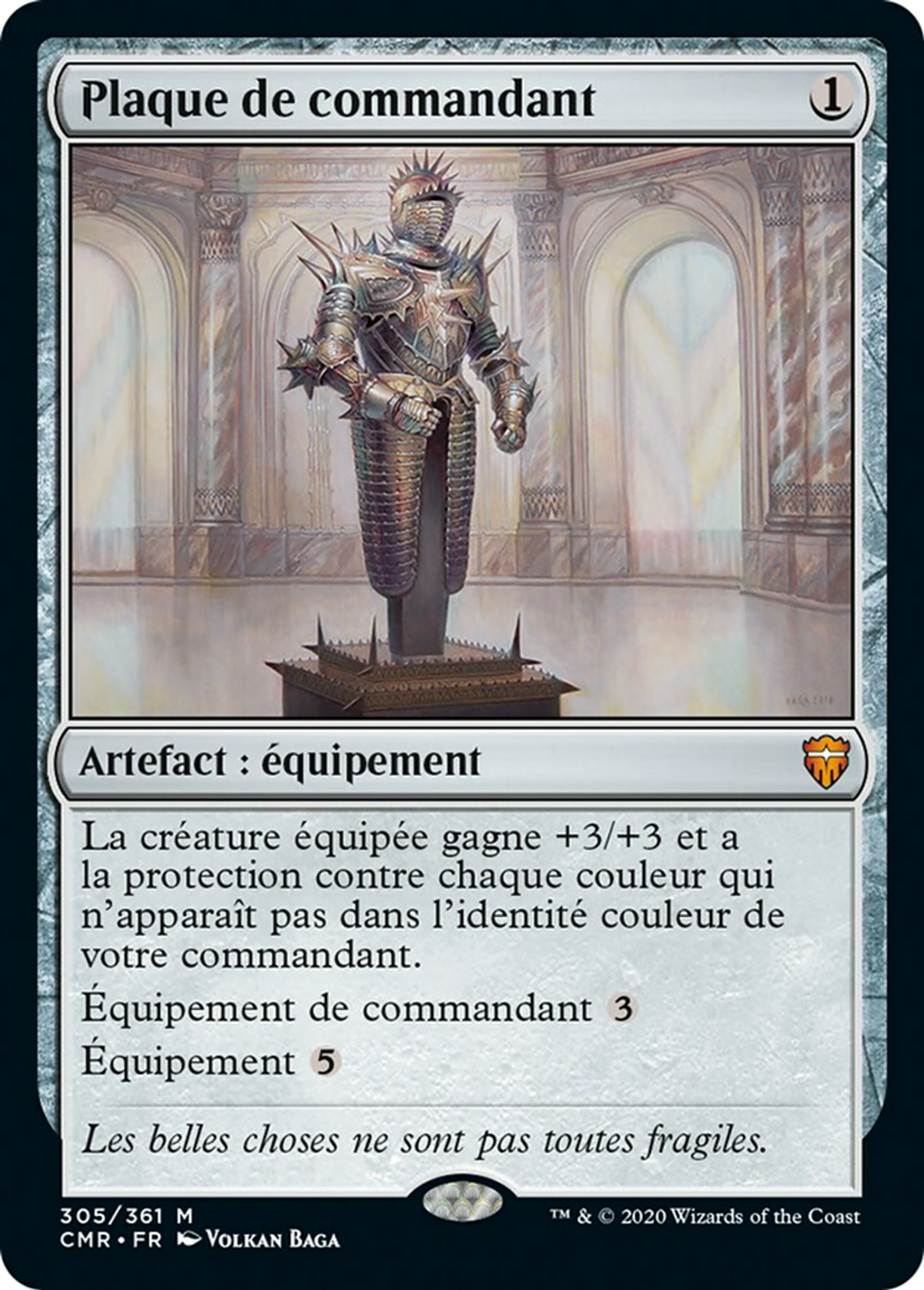 Plaque de commandant — Commander Legends — Magic: The Gathering