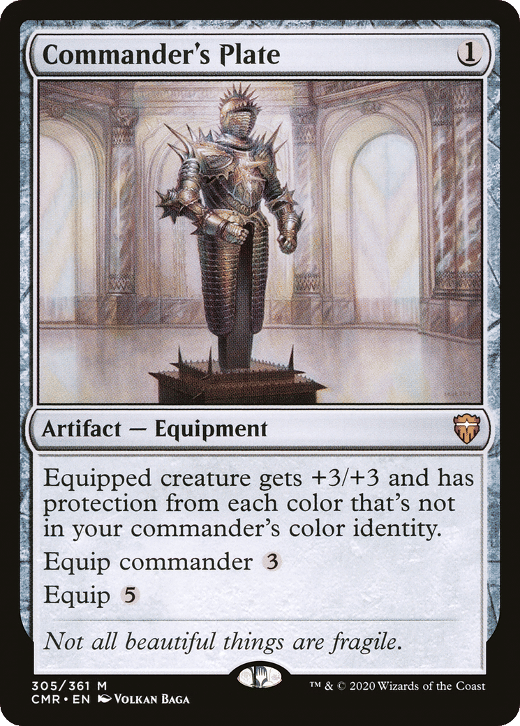 Commander's Plate — Commander Legends — Magic: The Gathering