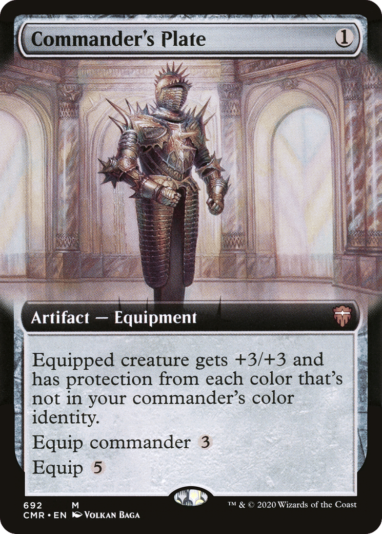 Commander's Plate — Commander Legends — Magic: The Gathering