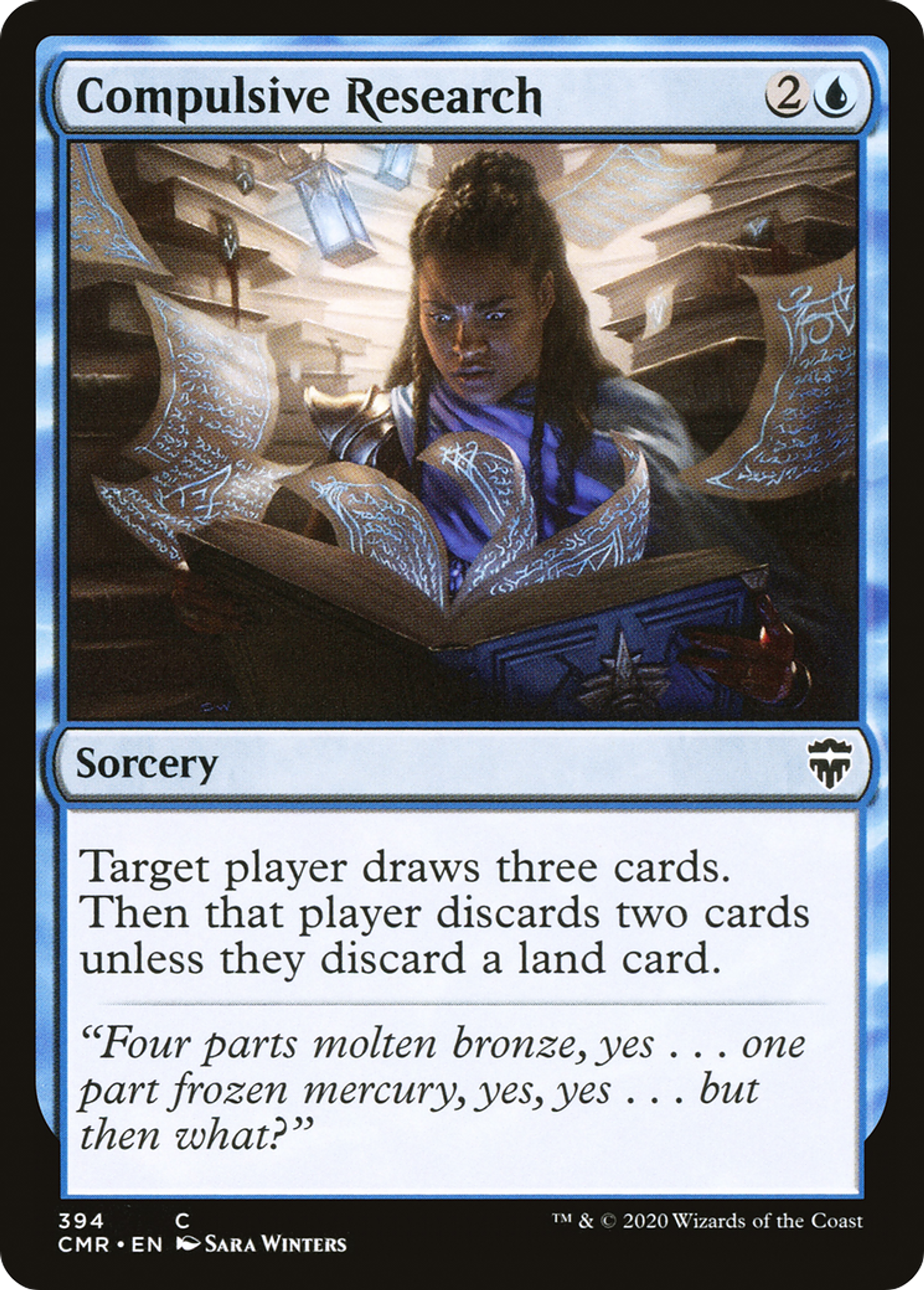 Recherche compulsive — Commander Legends — Magic: The Gathering