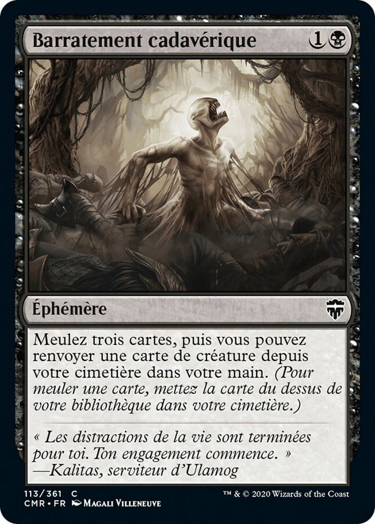 Barratement cadavérique — Commander Legends — Magic: The Gathering
