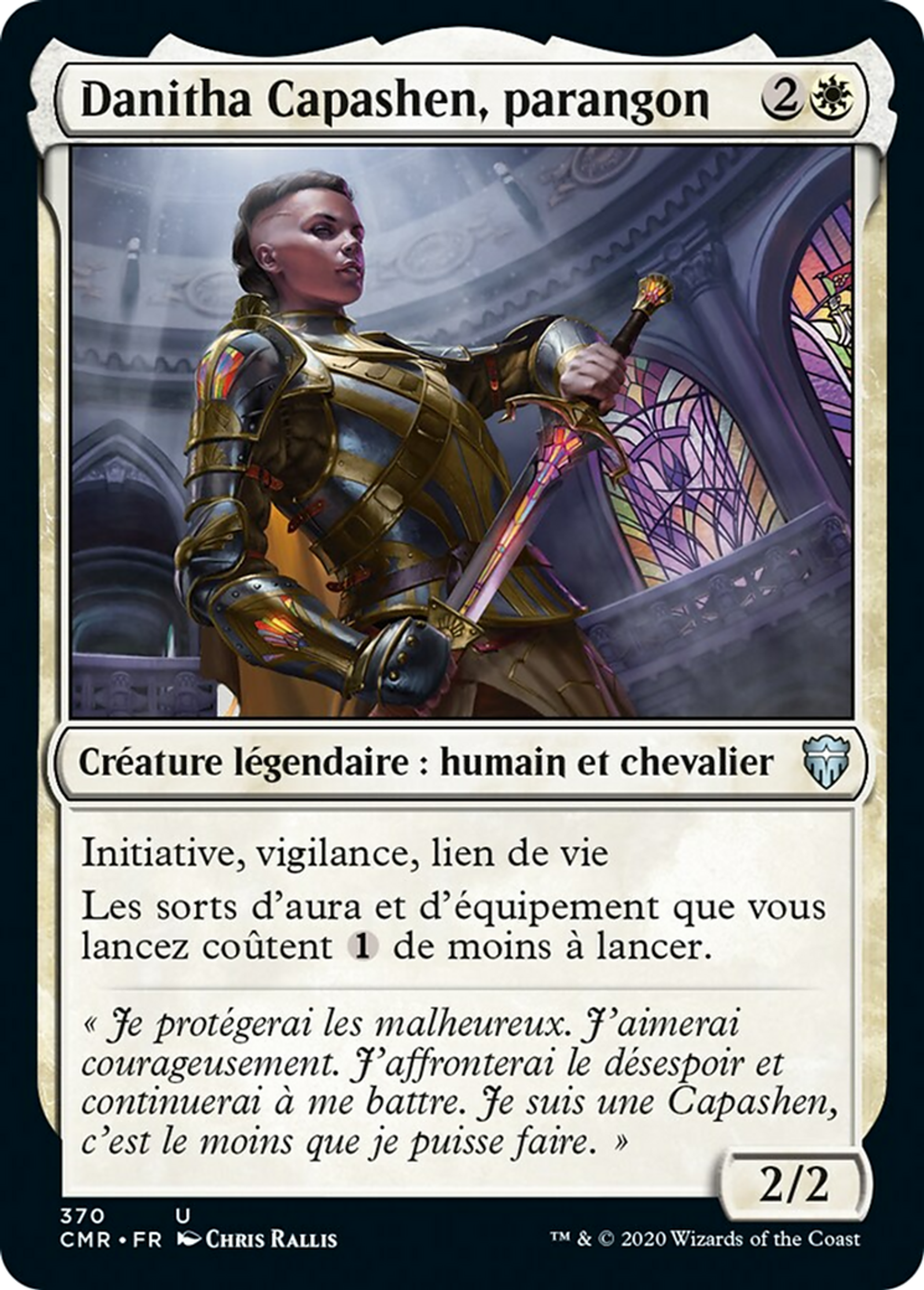 Danitha Capashen, parangon — Commander Legends — Magic: The Gathering