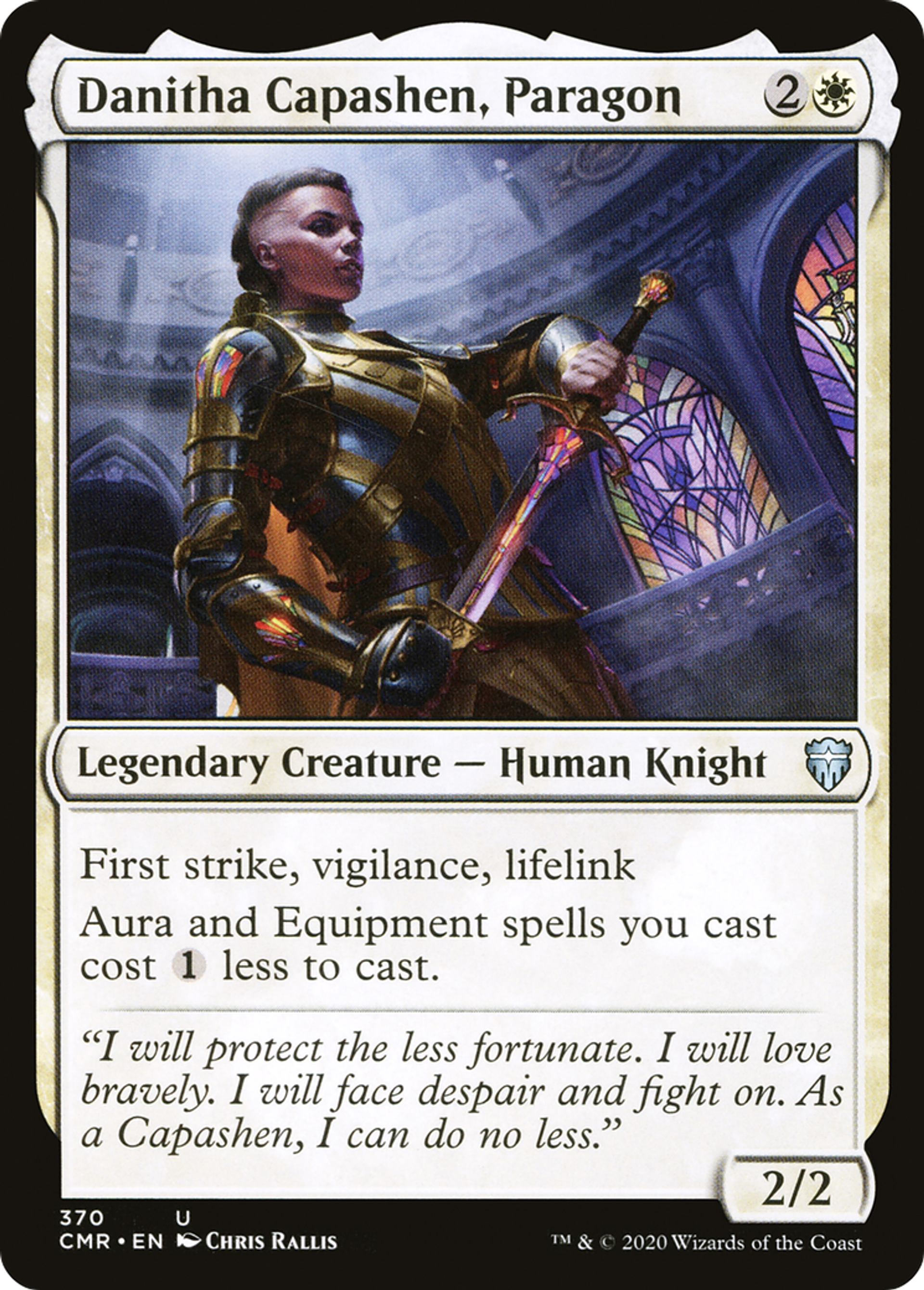 Danitha Capashen, parangon — Commander Legends — Magic: The Gathering
