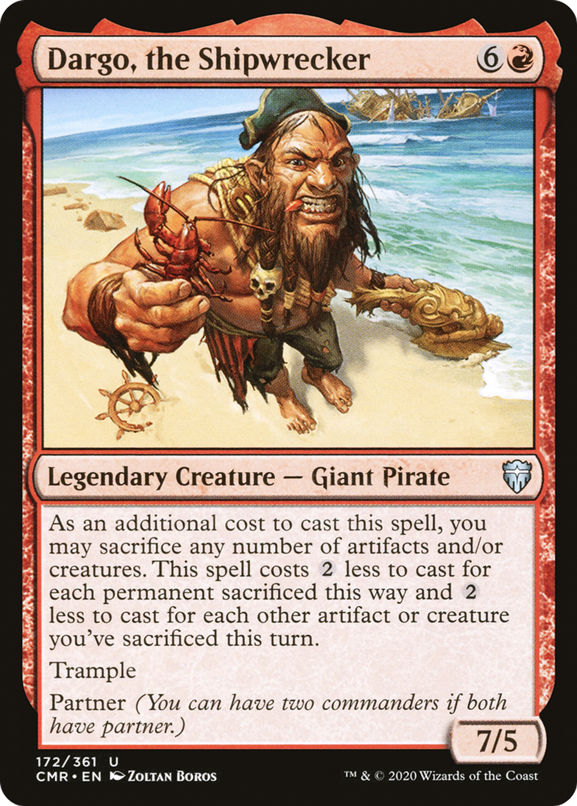 Dargo, le faiseur d'épaves — Commander Legends — Magic: The Gathering