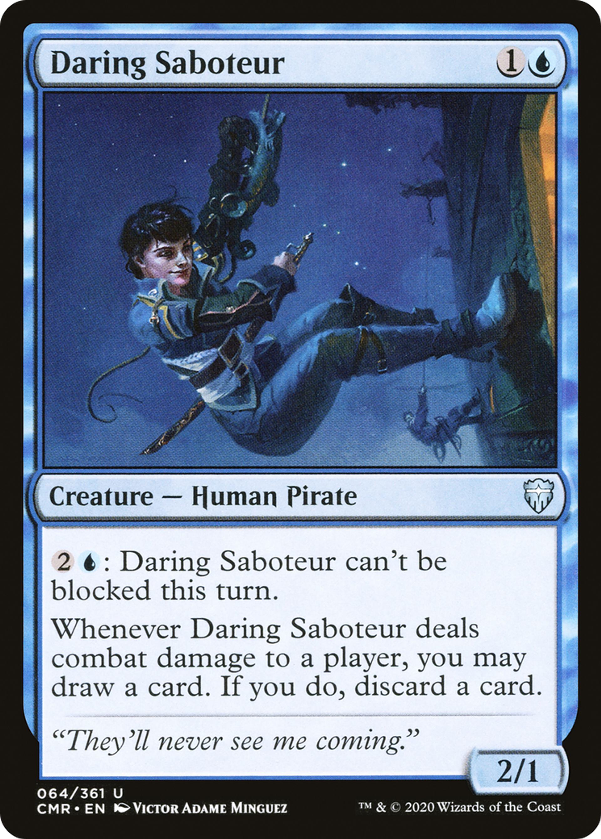 Saboteuse audacieuse — Commander Legends — Magic: The Gathering