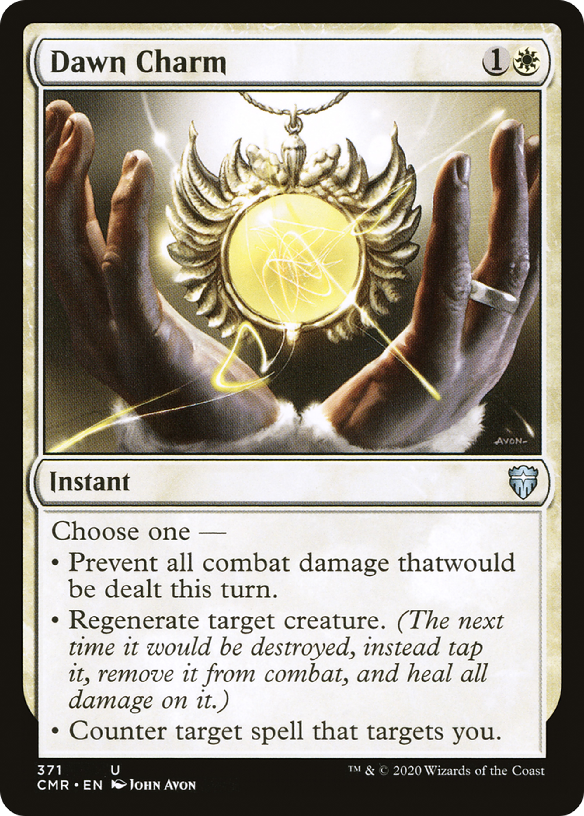 Charme de l'aube — Commander Legends — Magic: The Gathering