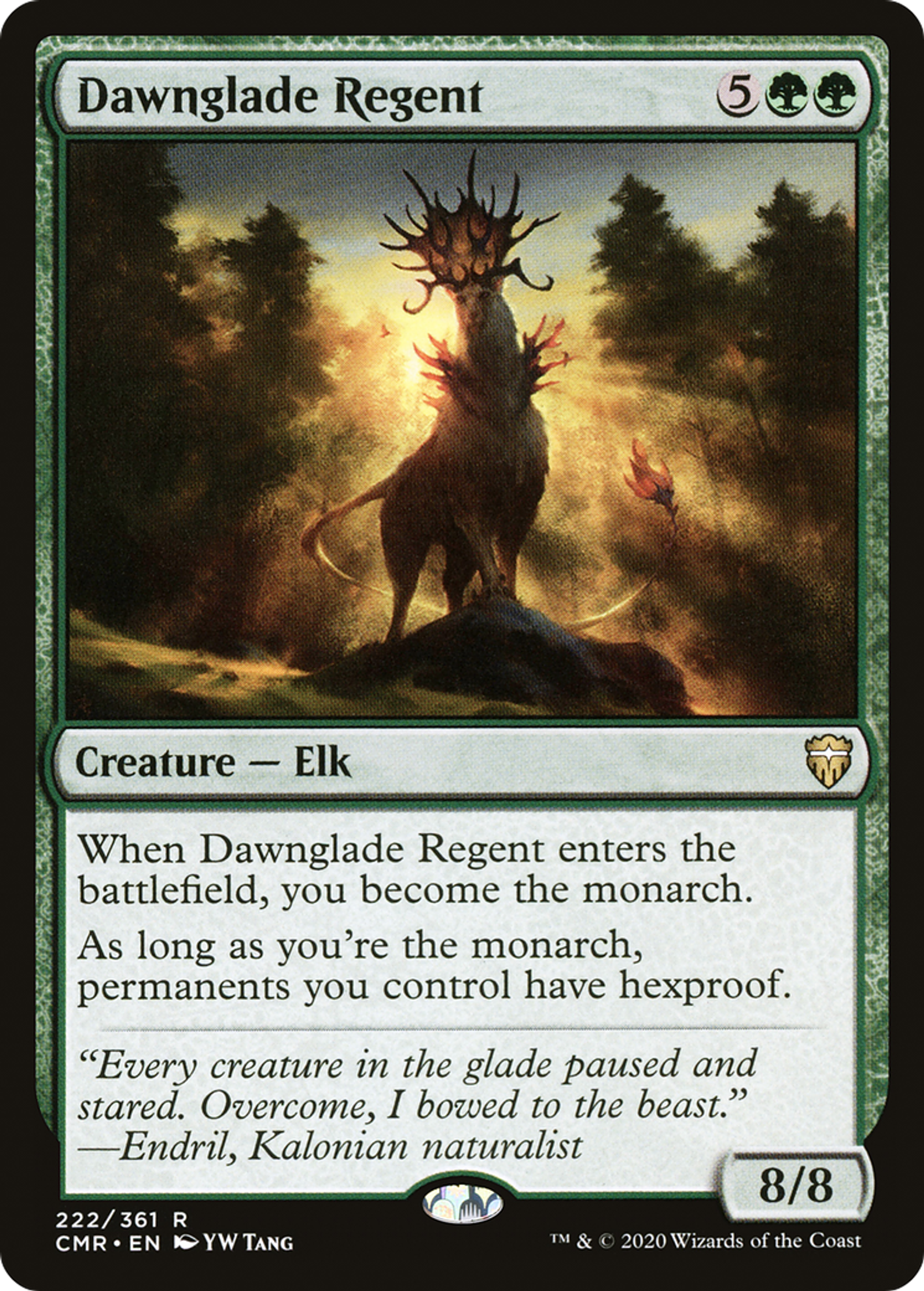 Régent d'Aubeclairière — Commander Legends — Magic: The Gathering