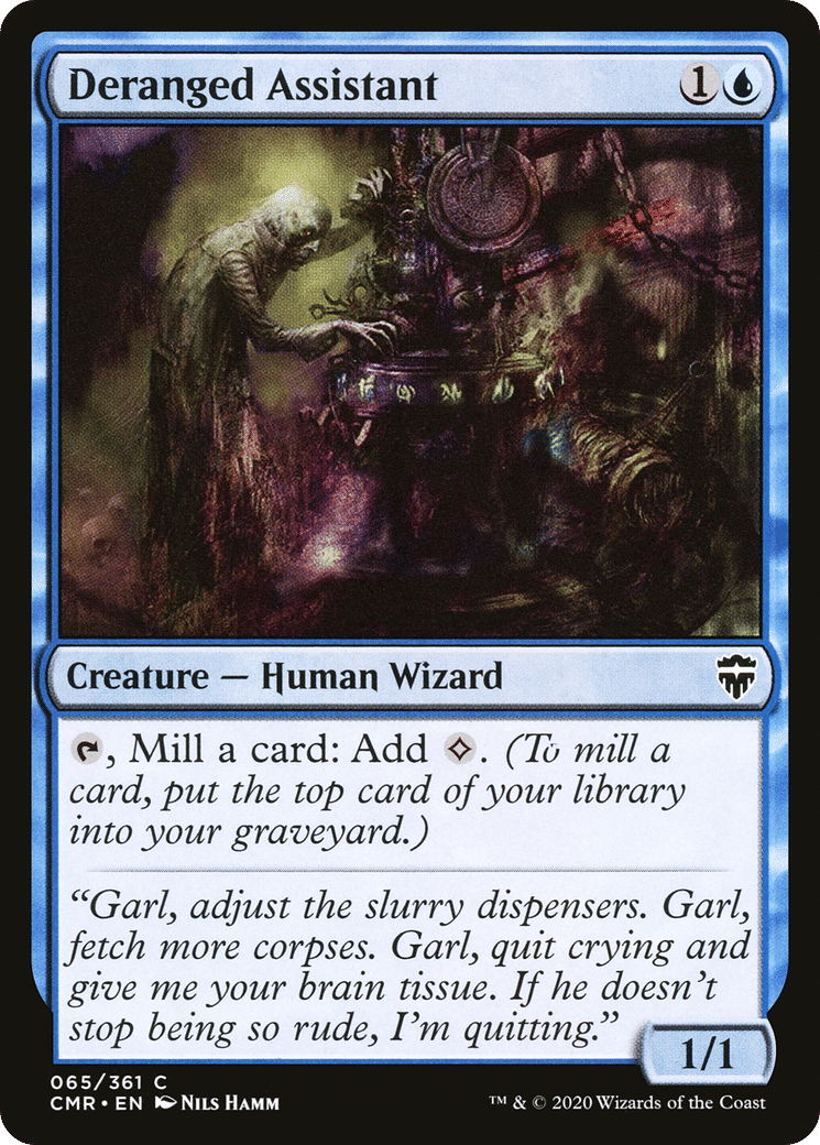 Deranged Assistant — Commander Legends — Magic: The Gathering