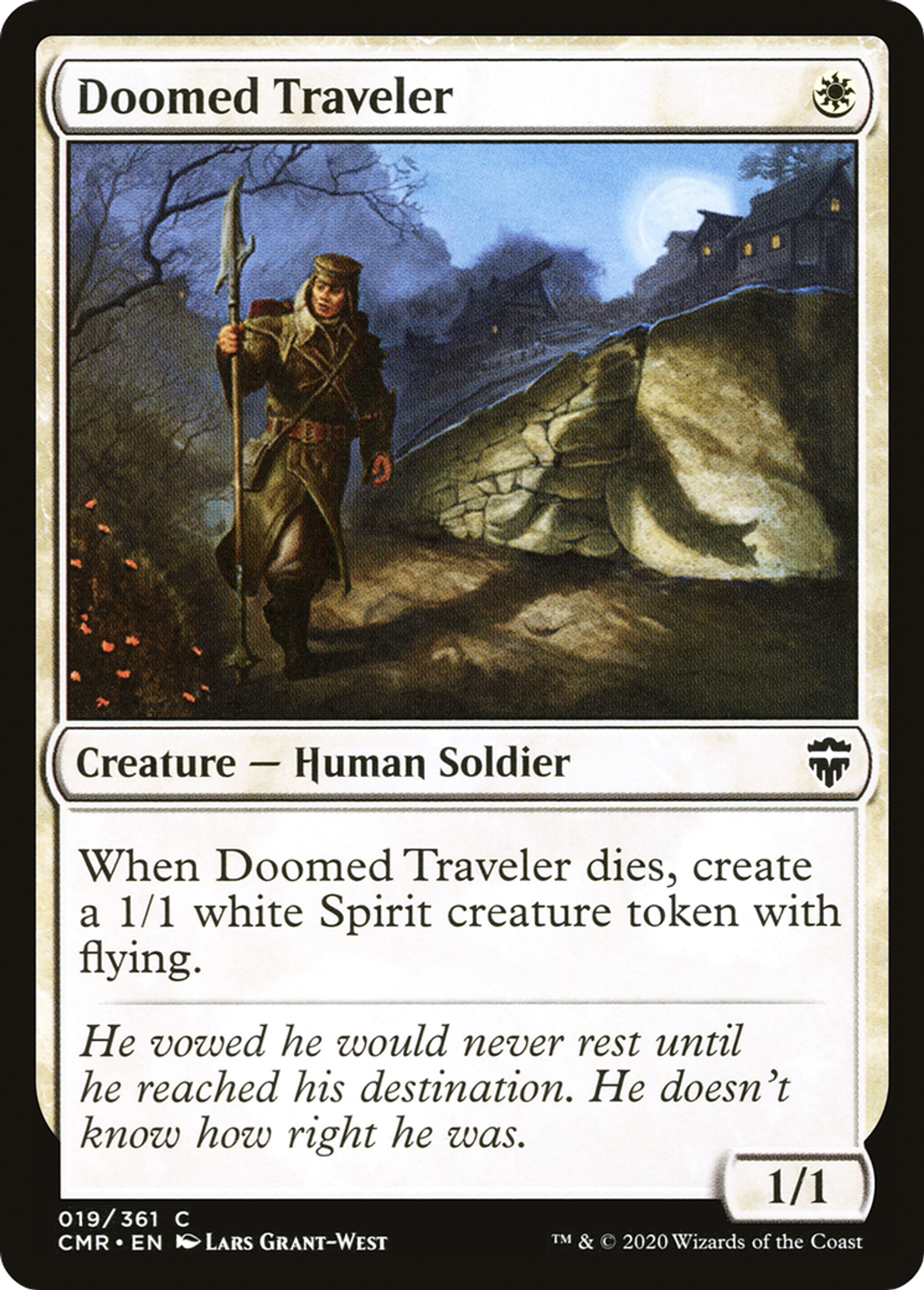 Voyageur damné — Commander Legends — Magic: The Gathering
