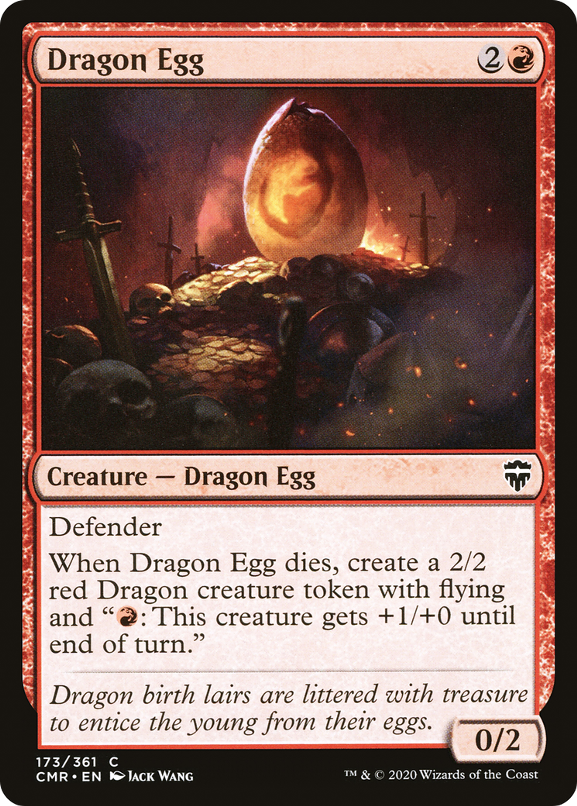 Œuf de dragon — Commander Legends — Magic: The Gathering