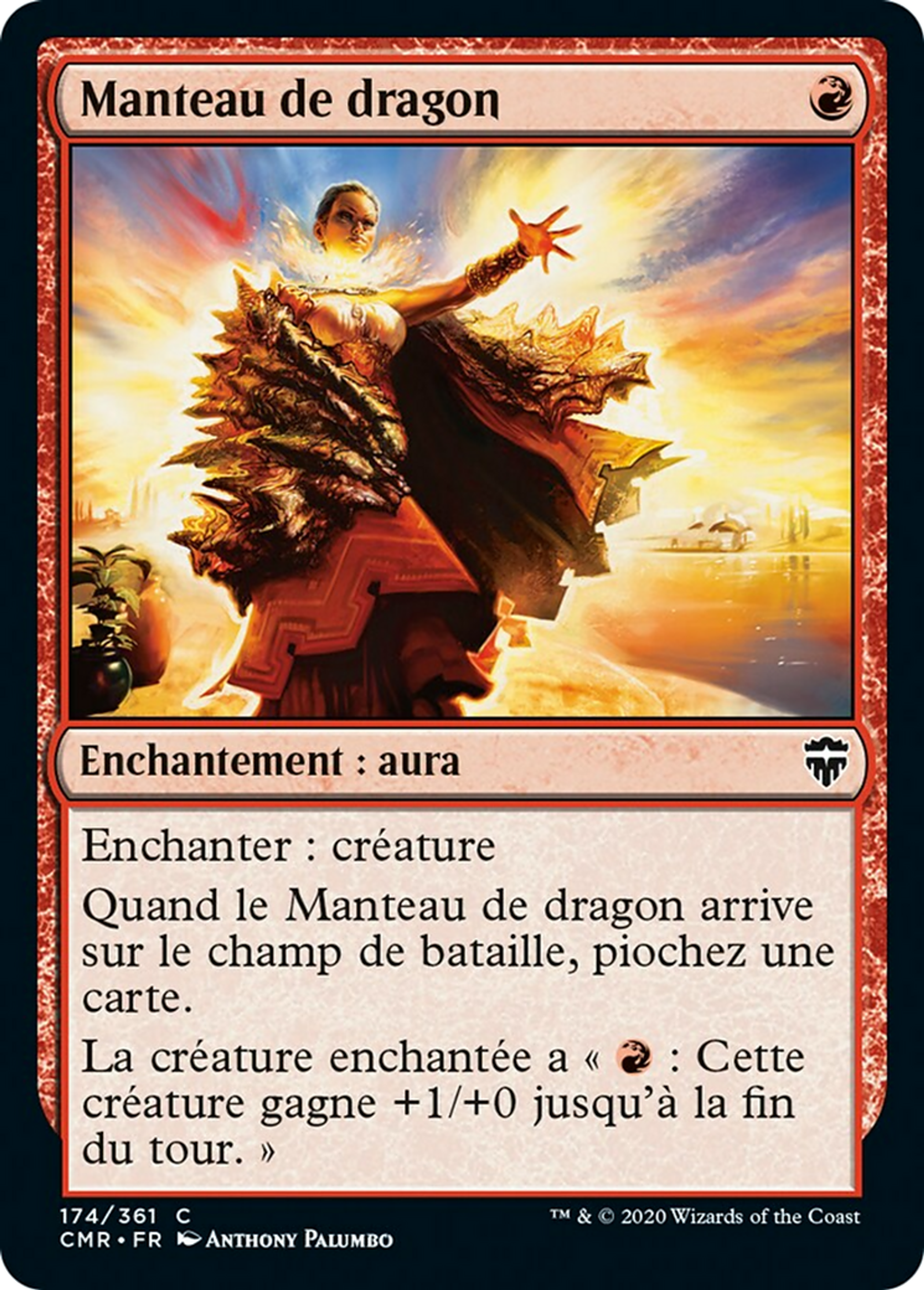 Manteau de dragon — Commander Legends — Magic: The Gathering