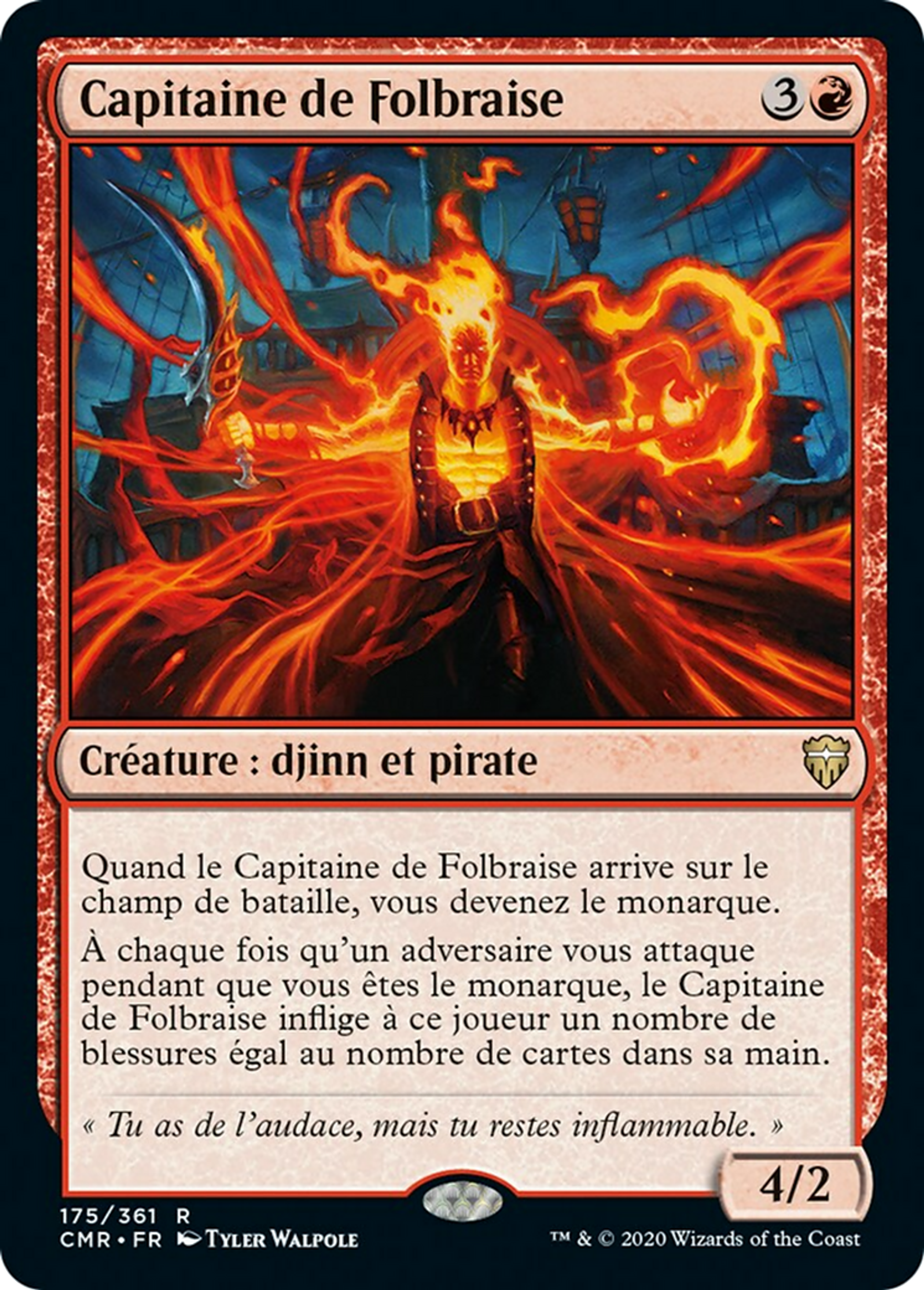 Capitaine de Folbraise — Commander Legends — Magic: The Gathering