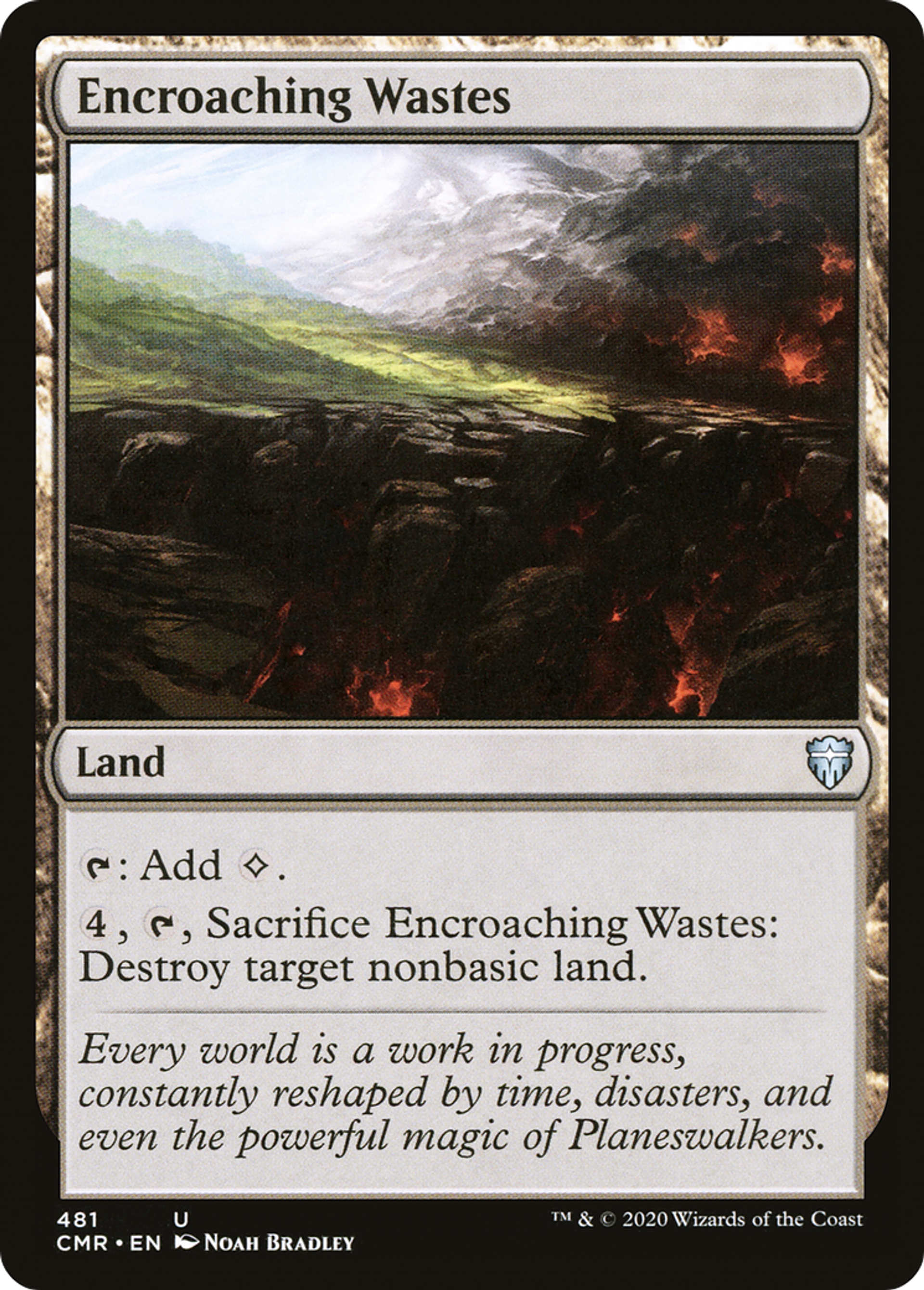 Encroaching Wastes — Commander Legends — Magic: The Gathering