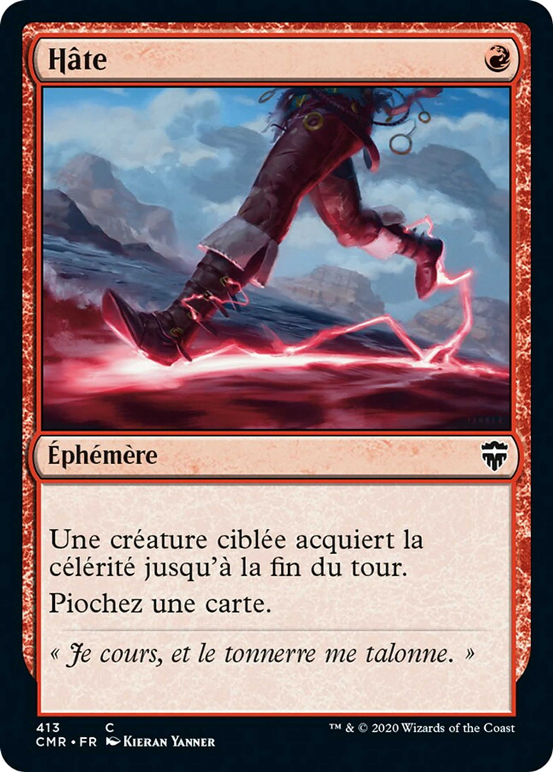 Hâte — Commander Legends — Magic: The Gathering