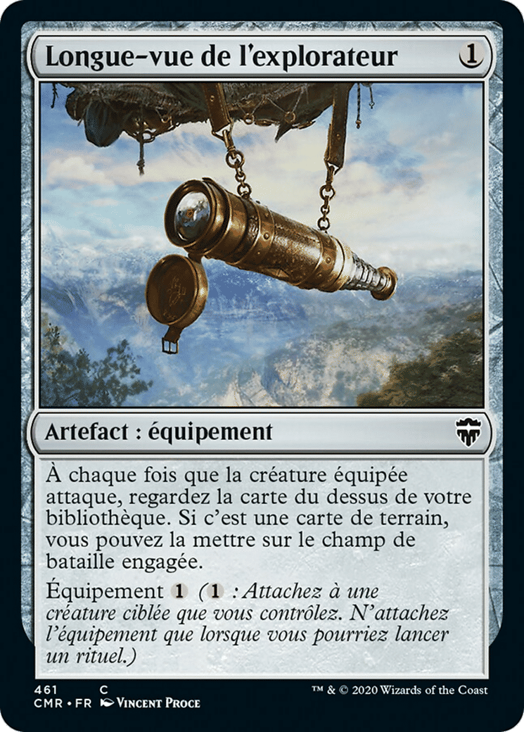 Longue-vue de l'explorateur — Commander Legends — Magic: The Gathering