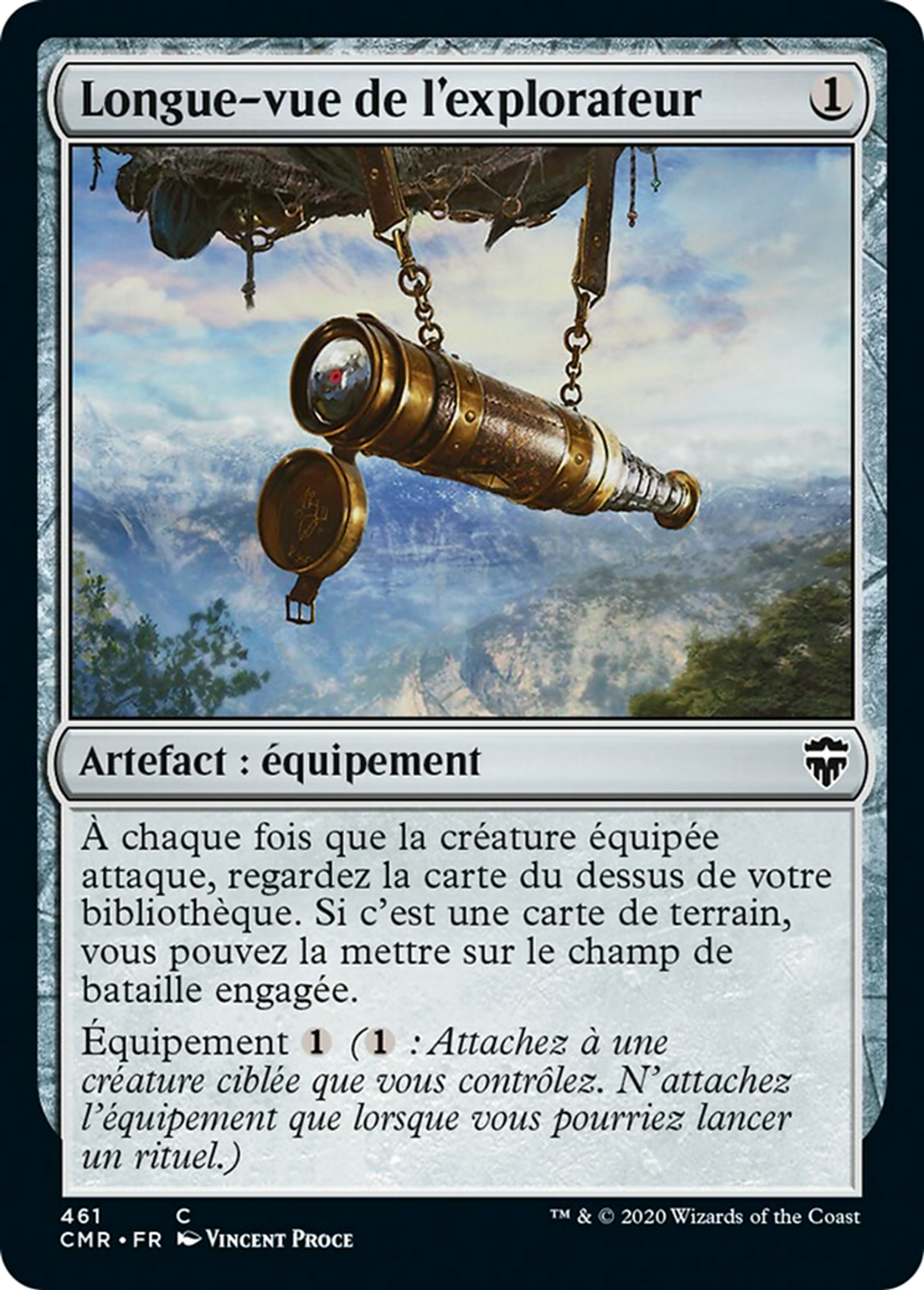 Longue-vue de l'explorateur — Commander Legends — Magic: The Gathering