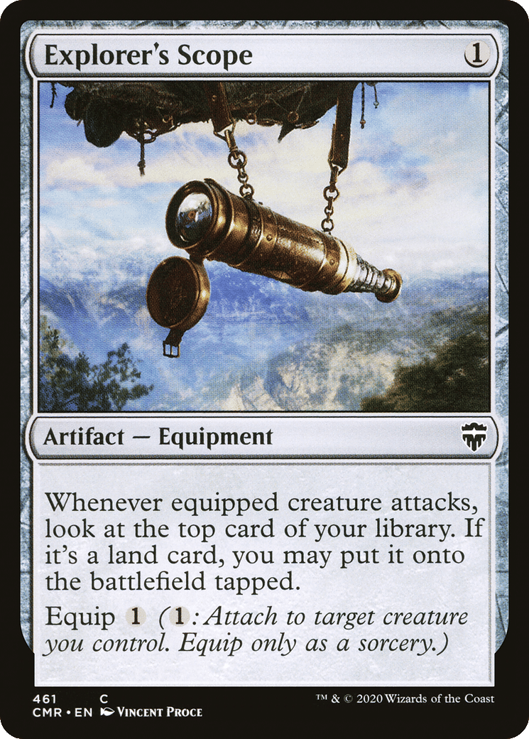 Explorer's Scope — Commander Legends — Magic: The Gathering