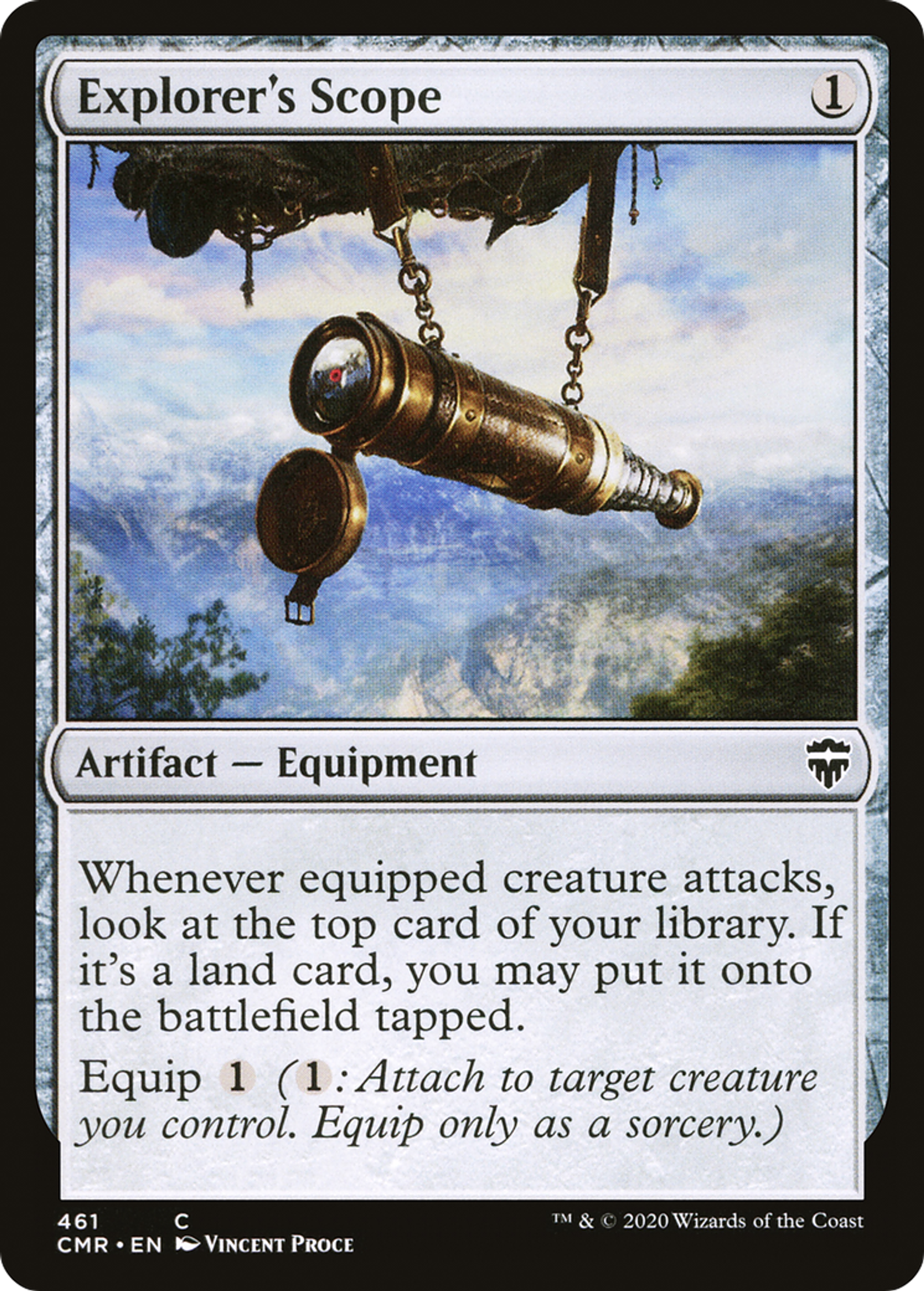 Explorer's Scope — Commander Legends — Magic: The Gathering